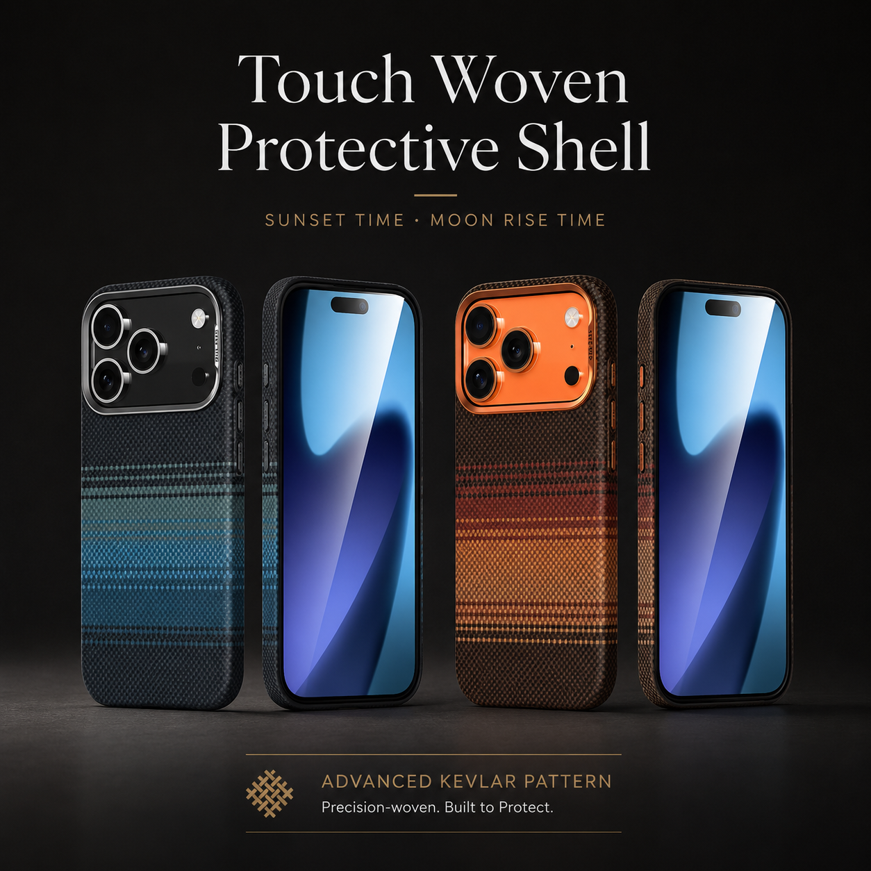 Premium iPhone Case MagSafe Compatible Carbon Fiber Pattern Cover with Shockproof PC Protection, Secure Grip, Camera Lens Protection and Scratch Resistant Design