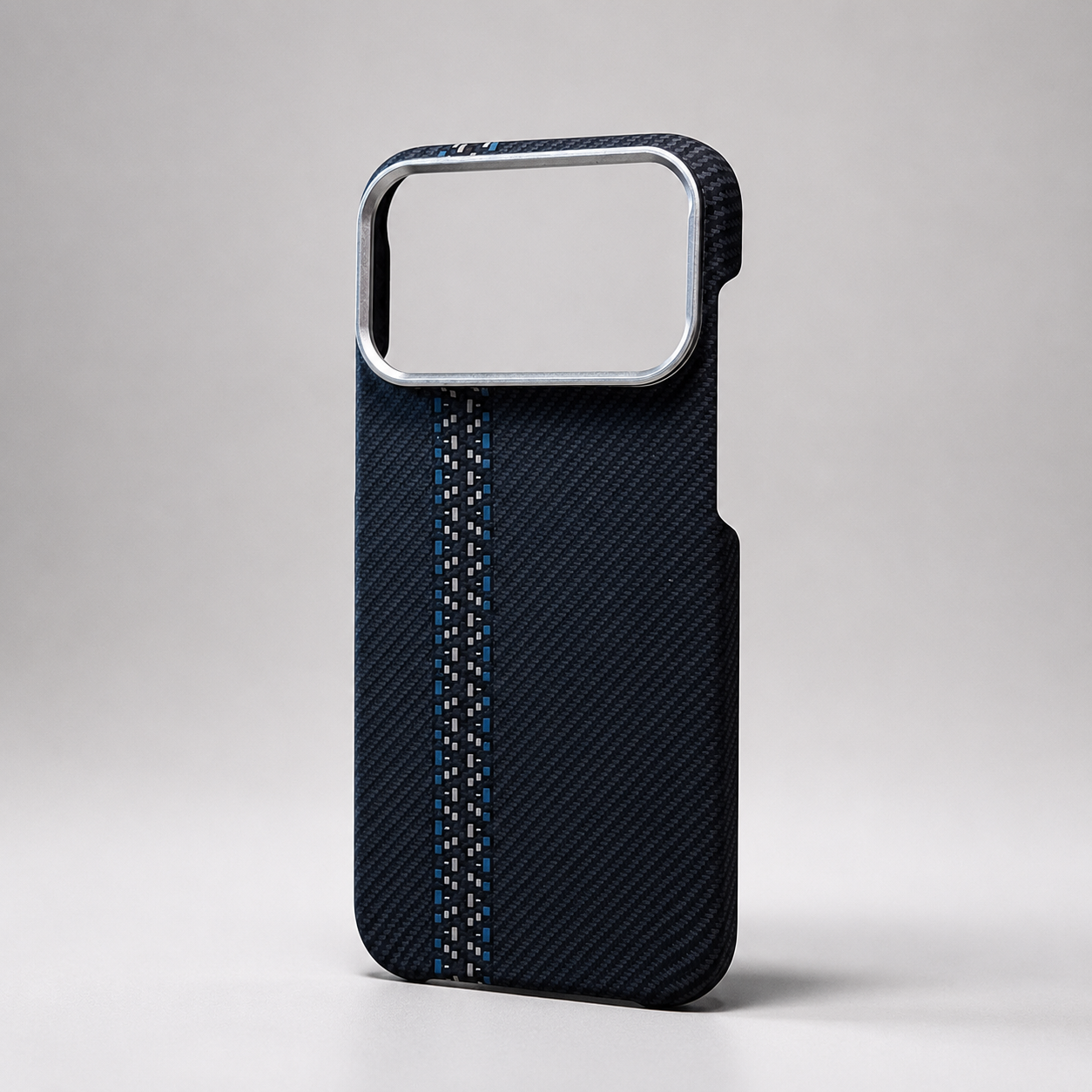 Premium iPhone Case MagSafe Compatible Carbon Fiber Texture Magnetic Cover, Shockproof Protective PC TPU Hybrid Design with Secure Grip Support
