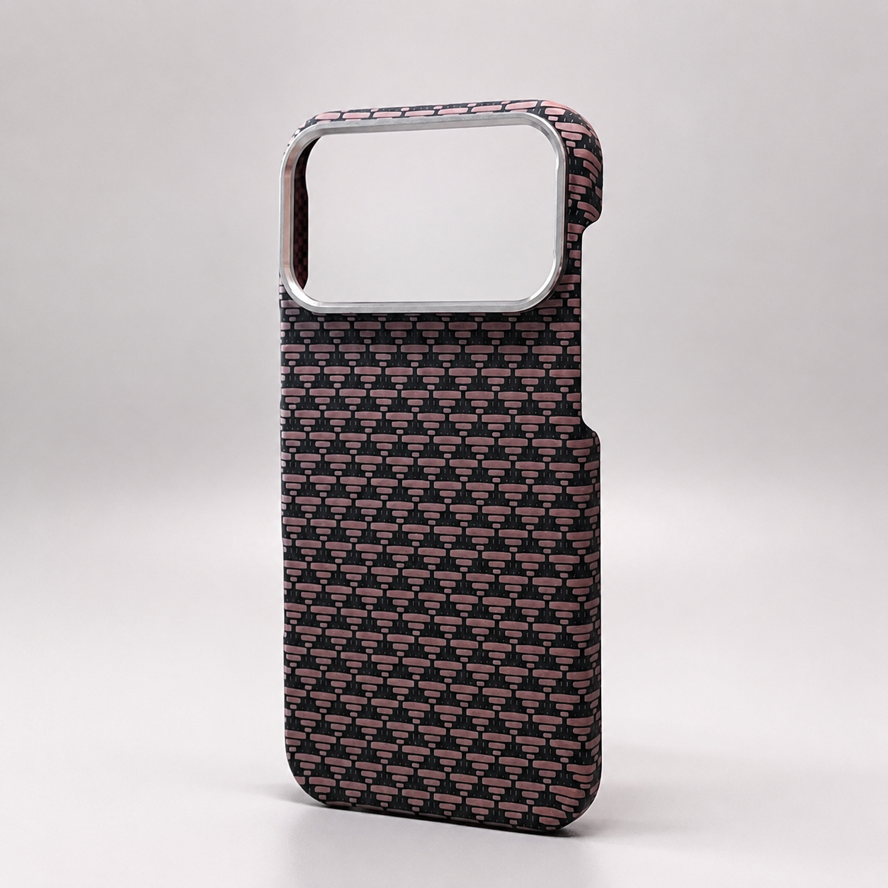 Premium iPhone Case MagSafe Compatible Carbon Fiber Texture Magnetic Cover, Shockproof Protective PC TPU Hybrid Design with Secure Grip Support