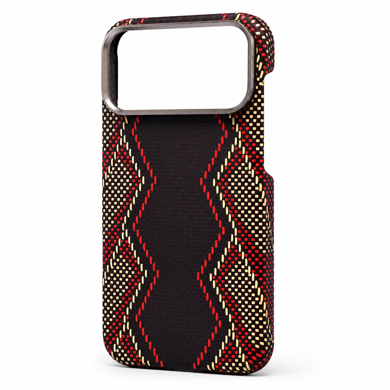 Premium iPhone Case MagSafe Compatible Carbon Fiber Texture Magnetic Cover, Shockproof Protective PC TPU Hybrid Design with Secure Grip Support