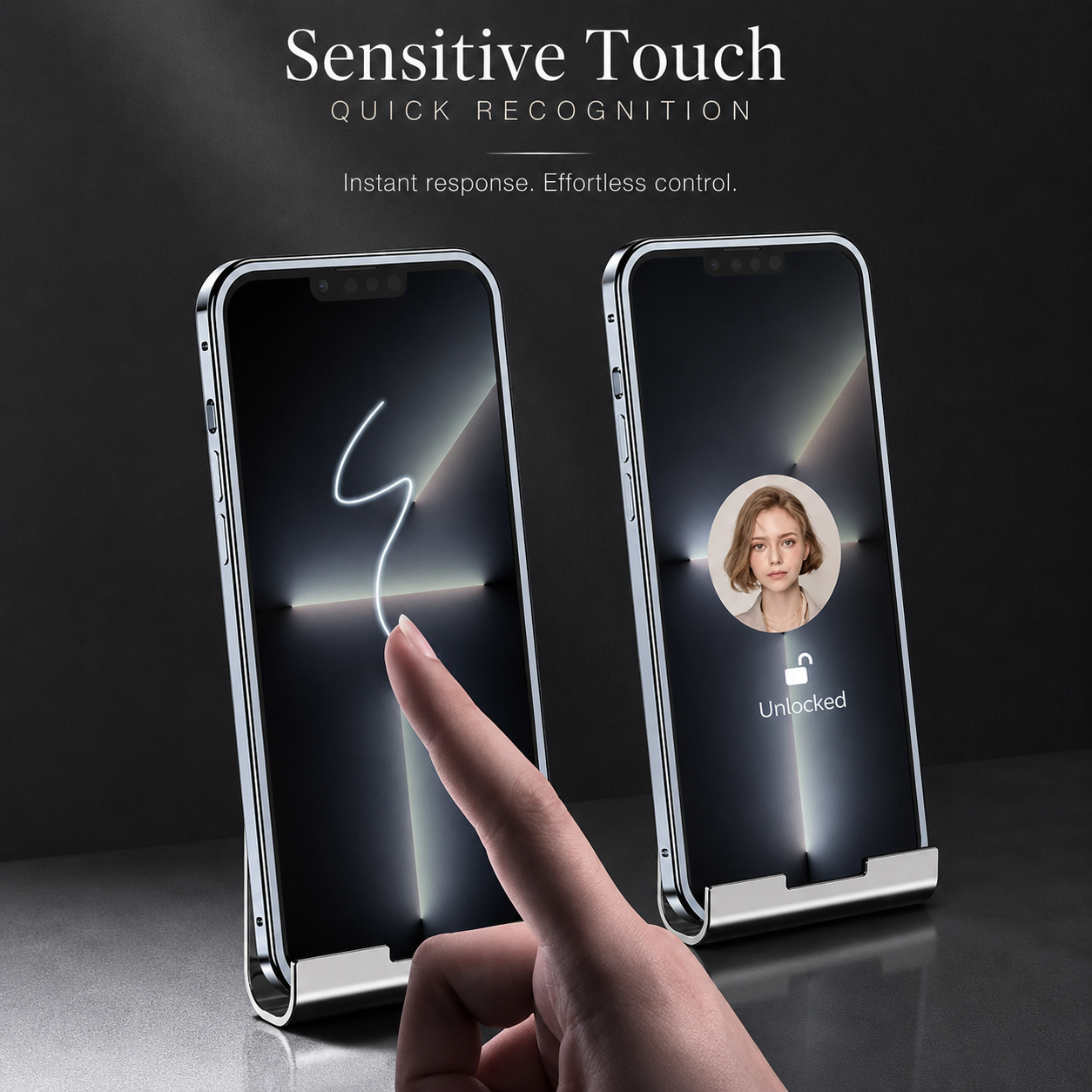 Premium iPhone Case MagSafe Compatible Double Sided Tempered Glass Protective Cover 360 Full Body Camera Lens Protection Shockproof Metal Frame Slim Design