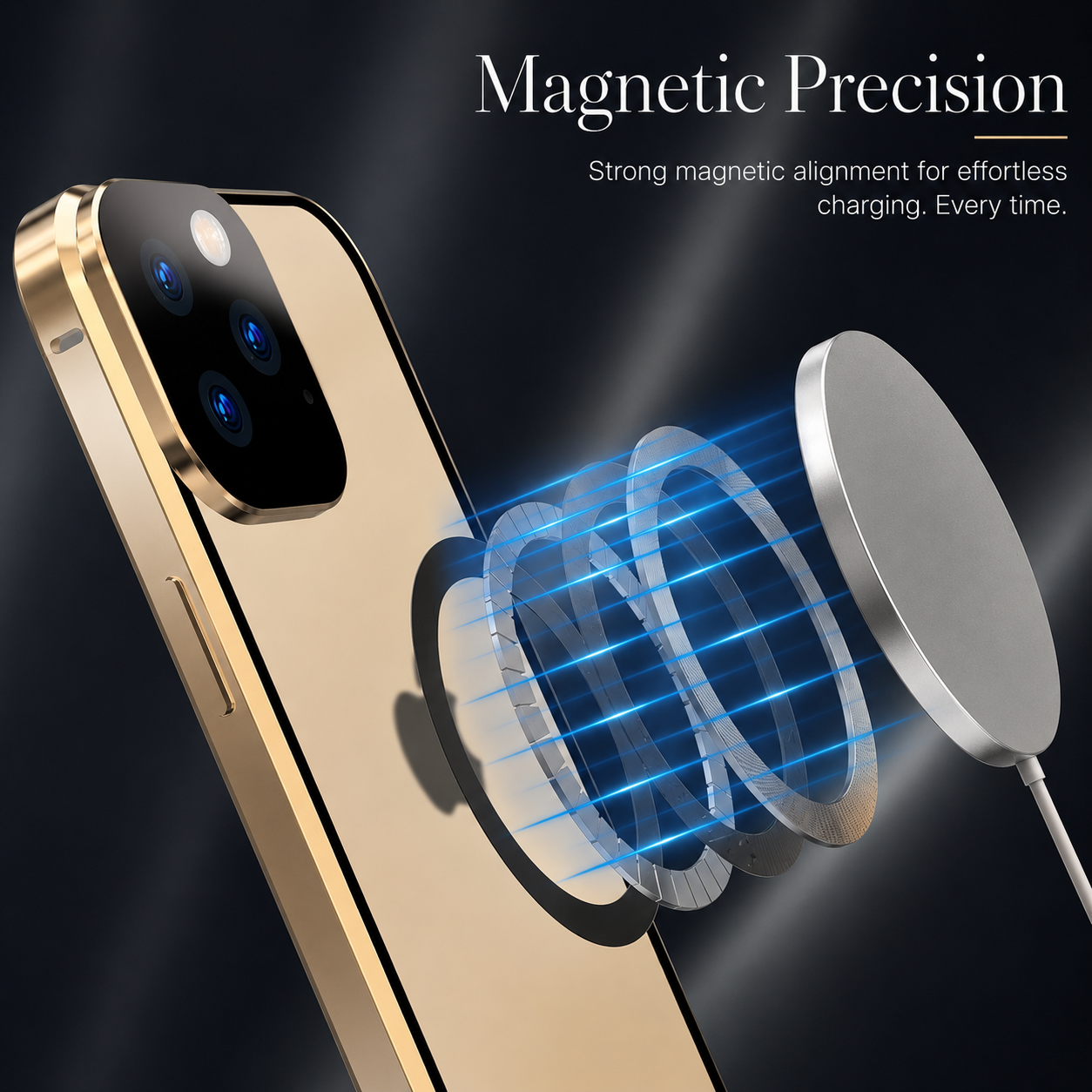 Premium iPhone Case MagSafe Compatible Double Sided Tempered Glass Protective Cover 360 Full Body Camera Lens Protection Shockproof Metal Frame Slim Profile