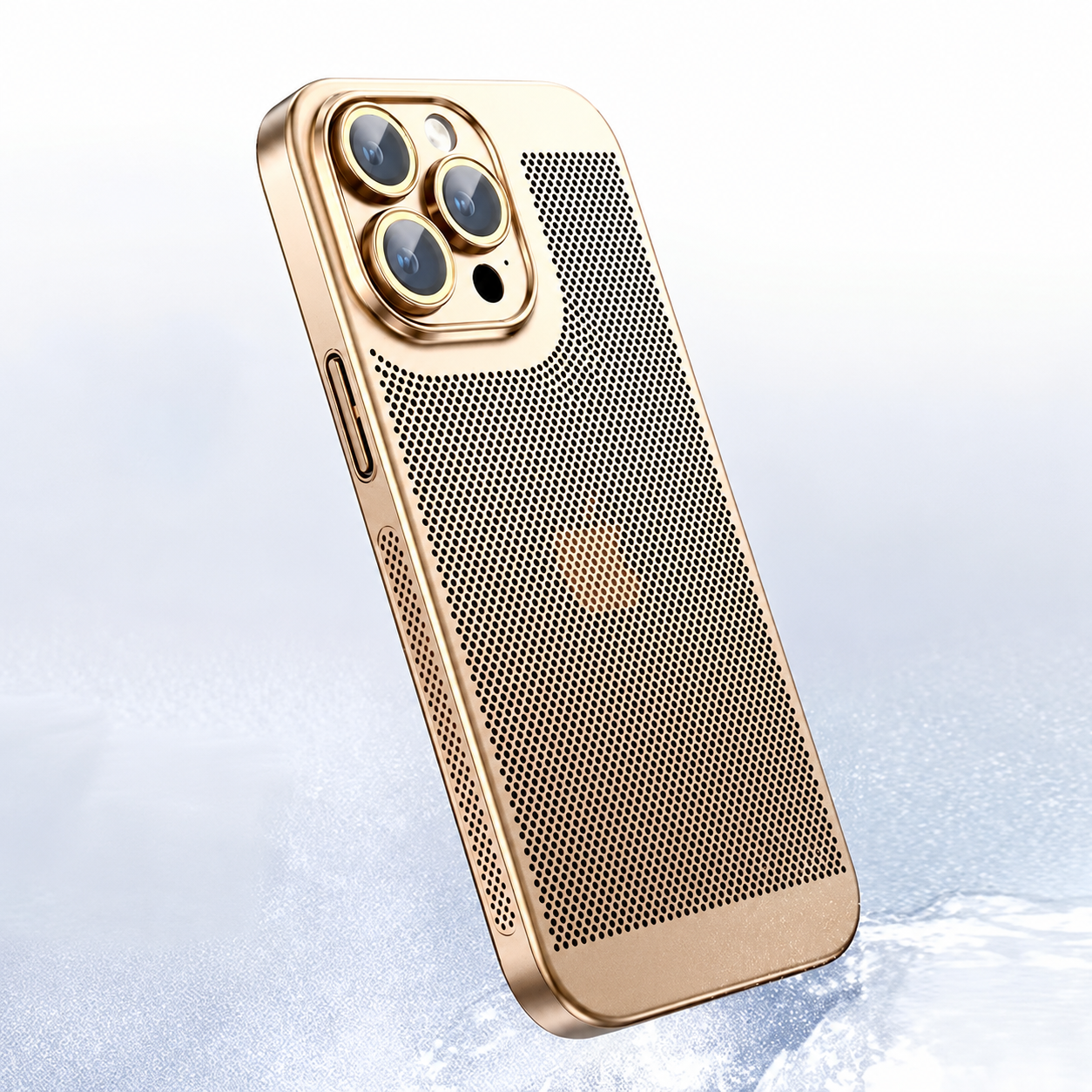Premium iPhone Case MagSafe Compatible Honeycomb Texture Protective Cover Camera Lens Protection Shockproof Heat Dissipation Slim Design