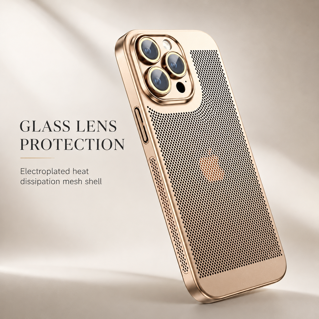 Premium iPhone Case MagSafe Compatible Honeycomb Texture Protective Cover Camera Lens Protection Shockproof Heat Dissipation Slim Design