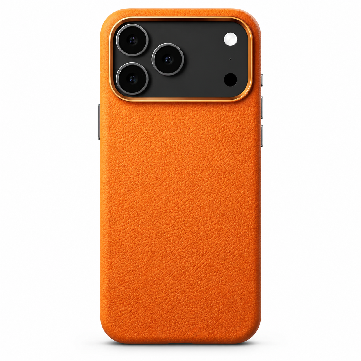 Premium iPhone Case MagSafe Compatible Leather Cover Camera Button Access Shockproof Anti Fingerprint Non Slip Grip Full Protection Design Durable Case