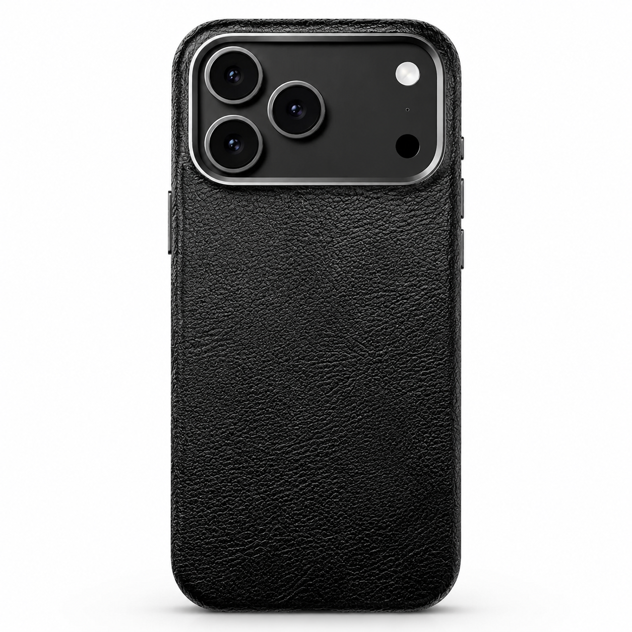Premium iPhone Case MagSafe Compatible Leather Cover Camera Button Access Shockproof Anti Fingerprint Non Slip Grip Full Protection Design Durable Case