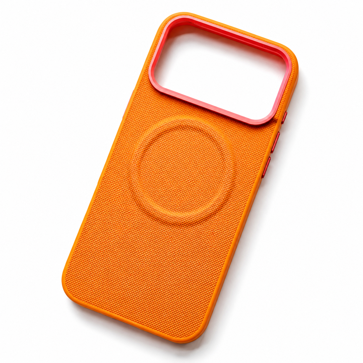Premium iPhone Case MagSafe Compatible Leather Cover Diamond Texture Design Camera Lens Protection Shockproof Secure Grip Anti Scratch Full Coverage Design