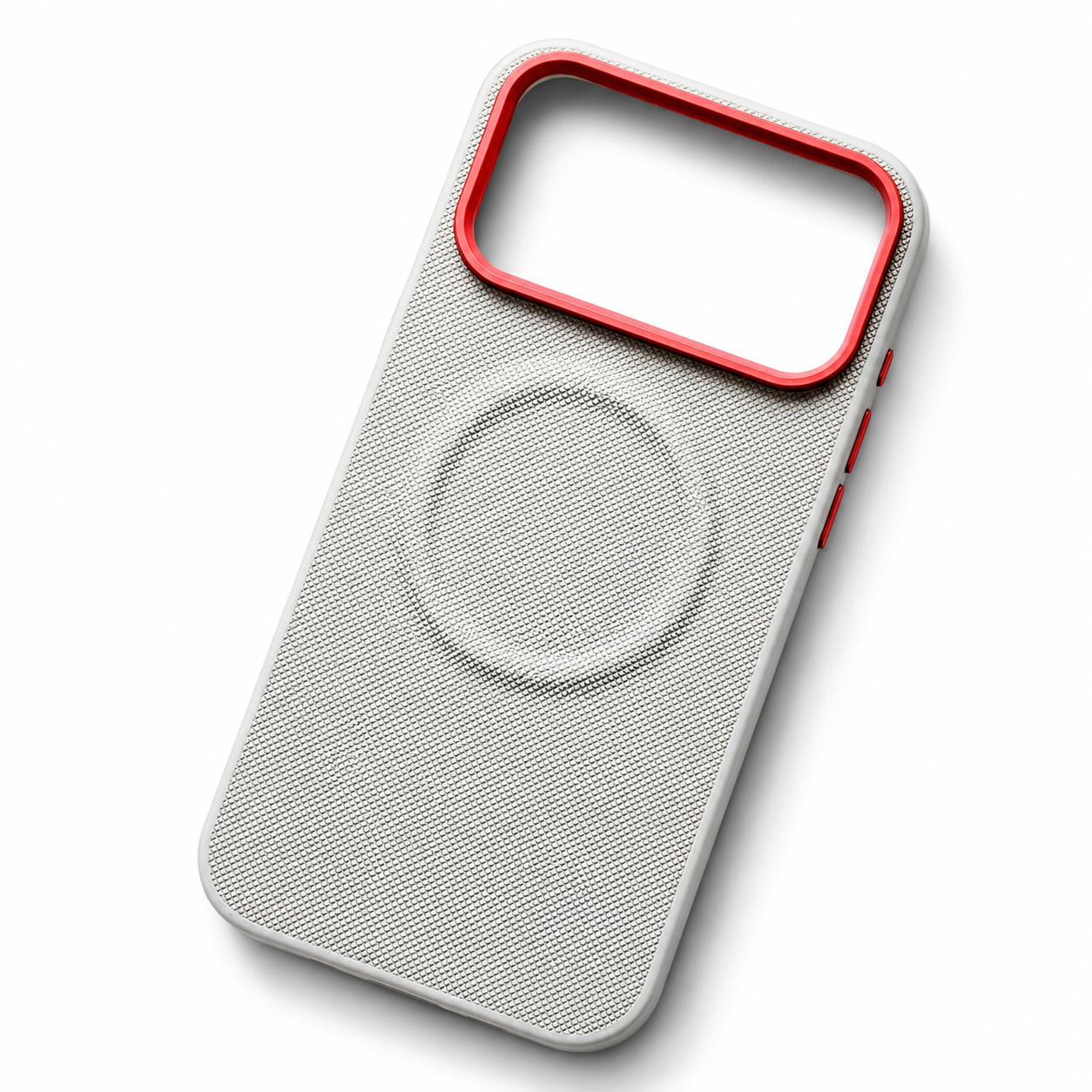 Premium iPhone Case MagSafe Compatible Leather Cover Diamond Texture Design Camera Lens Protection Shockproof Secure Grip Anti Scratch Full Coverage Design