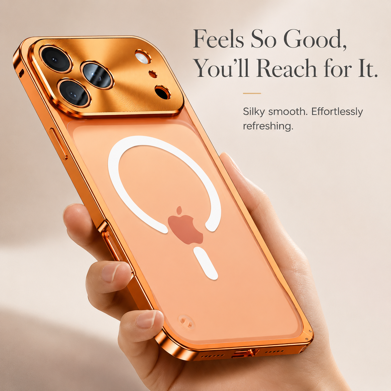 Premium iPhone Case MagSafe Compatible Magnetic Bumper Aluminum Alloy Frame Matte Transparent Back Shockproof Camera Lens Guard Anti Fingerprint