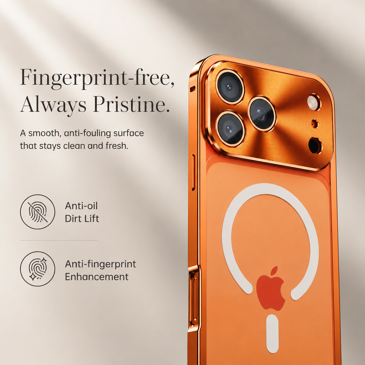 Premium iPhone Case MagSafe Compatible Magnetic Bumper Aluminum Alloy Frame Matte Transparent Back Shockproof Camera Lens Guard Anti Fingerprint