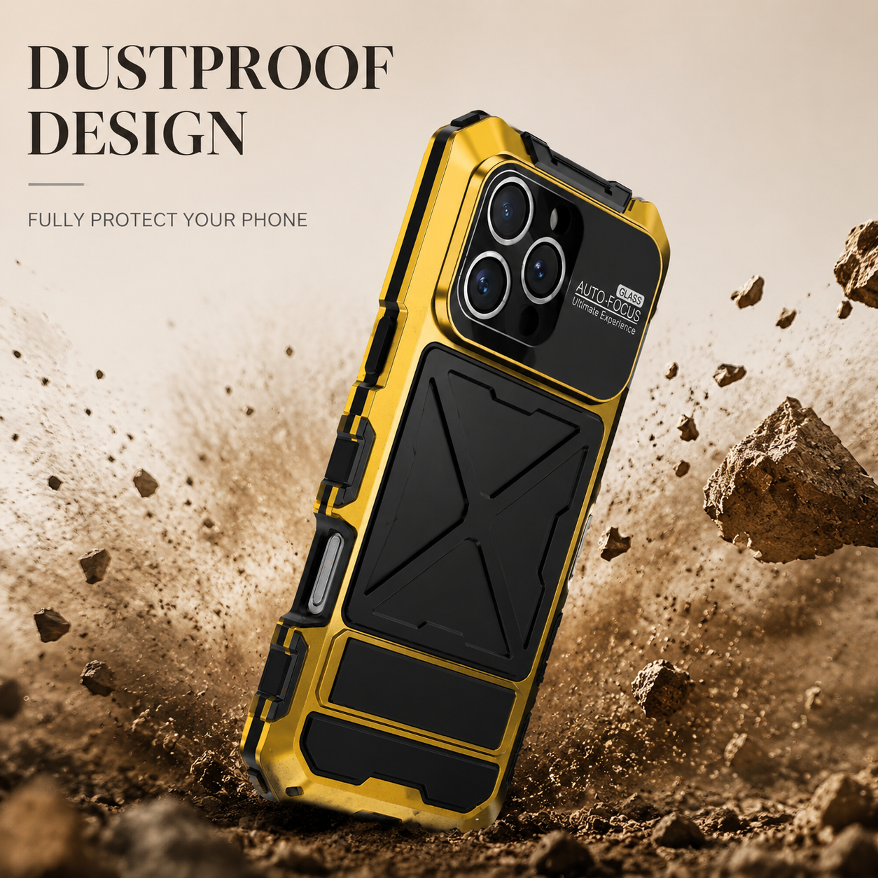 Premium iPhone Case MagSafe Compatible Magnetic Protective Cover 360 Metal Lock Frame Dual Tempered Glass Shockproof Camera Lens Guard Full Enclosure