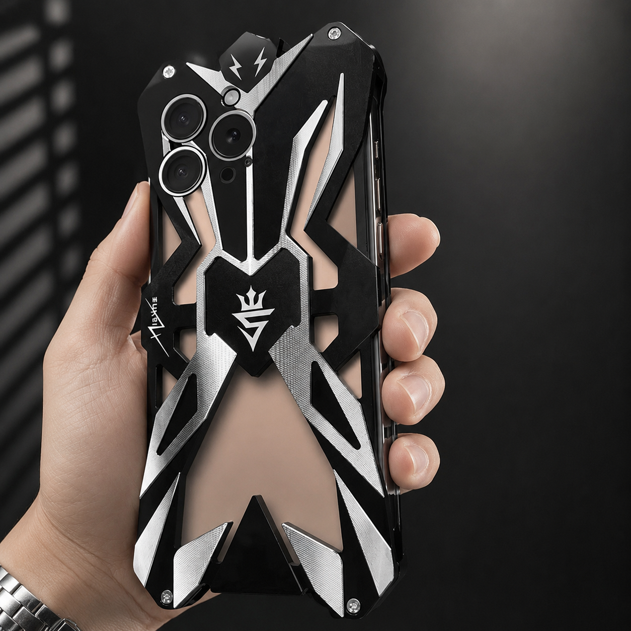 Premium iPhone Case MagSafe Compatible Magnetic Protective Cover Aluminum Armor Frame Shockproof Camera Lens Guard Ultra Thin Full Coverage Texture