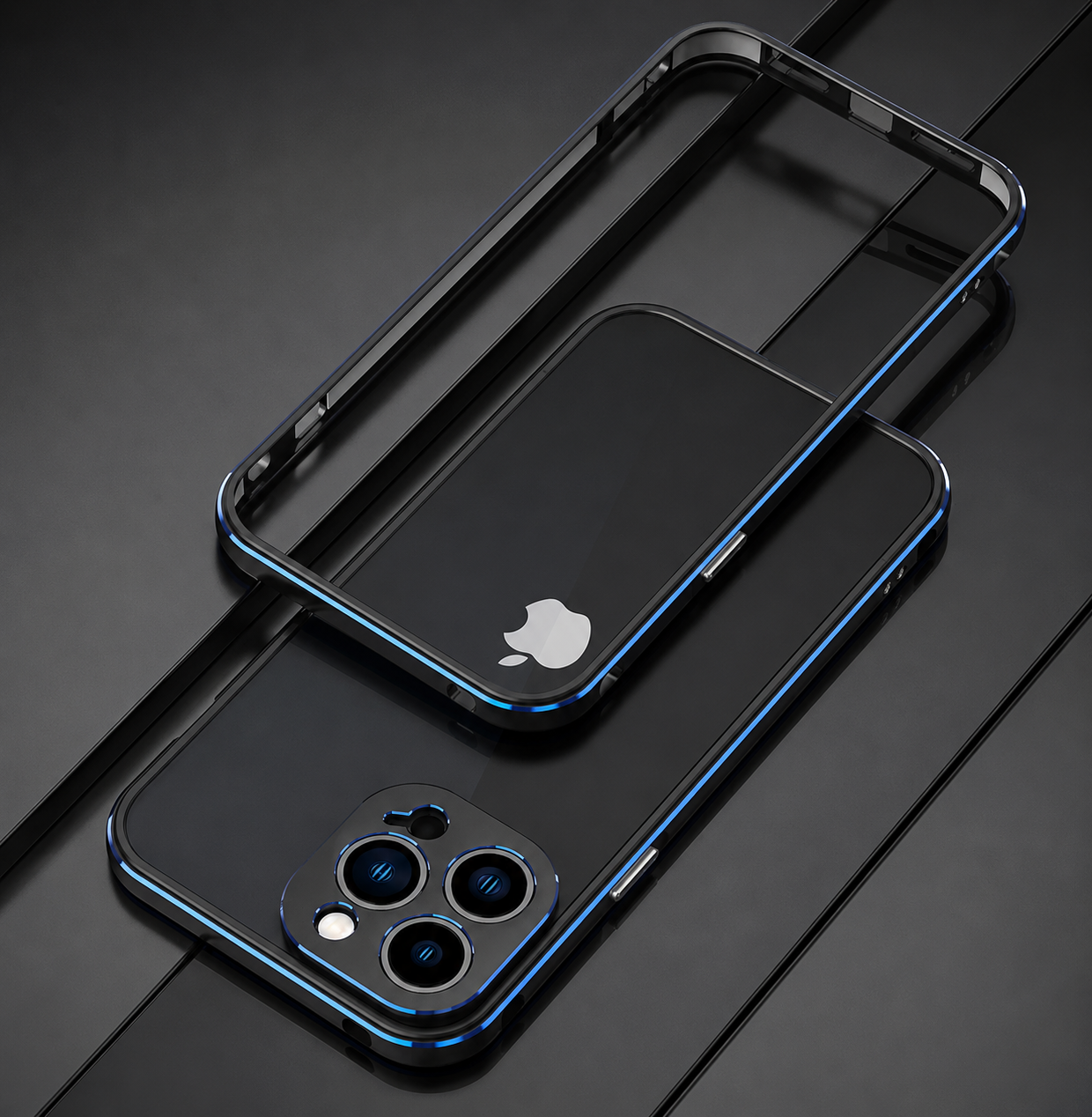 Premium iPhone Case MagSafe Compatible Magnetic Protective Cover Aluminum Bumper Camera Lens Protection Shockproof Full Protection Slim Design