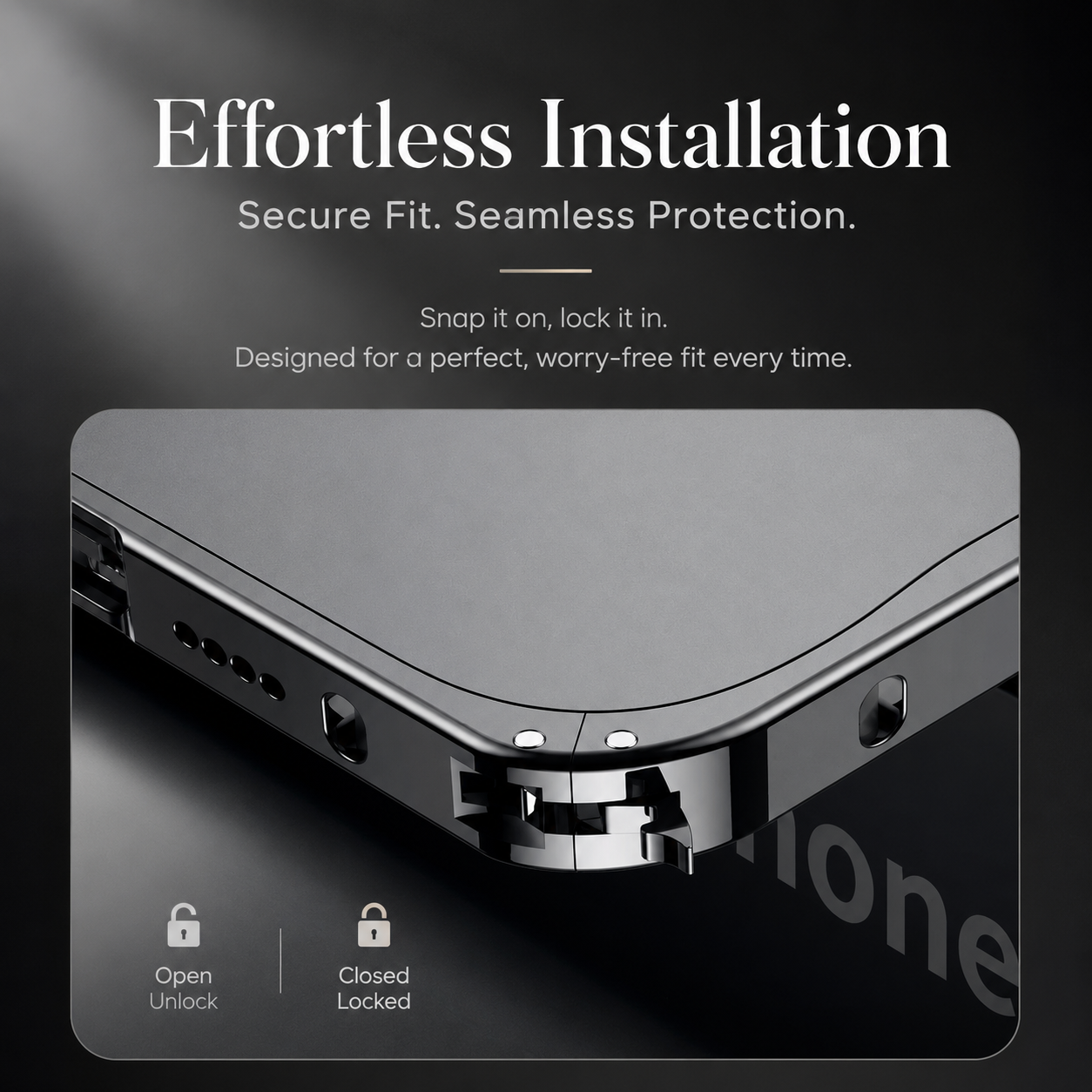 Premium iPhone Case MagSafe Compatible Magnetic Protective Cover Aluminum Metal Frame Camera Lens Guard Shockproof Full Protection Slim Design