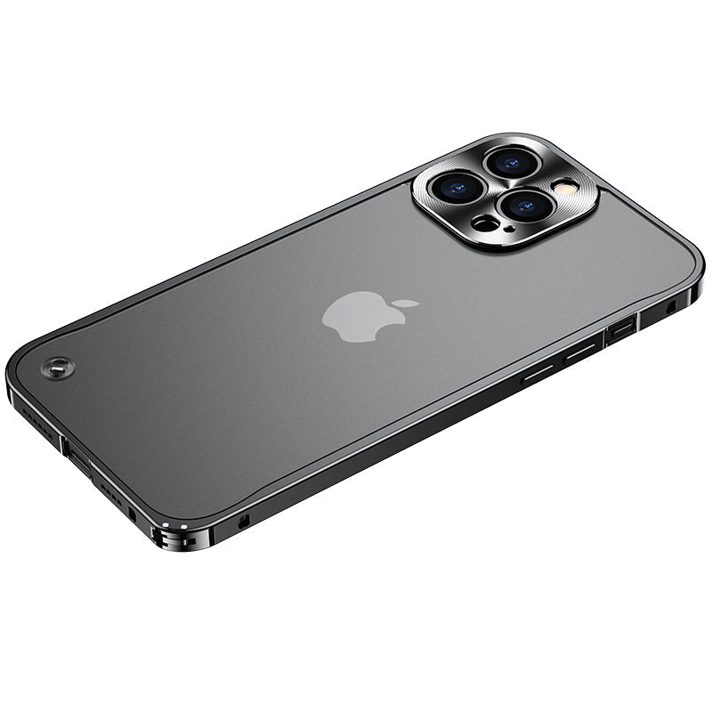 Premium iPhone Case MagSafe Compatible Magnetic Protective Cover Aluminum Metal Frame Camera Lens Guard Shockproof Full Protection Slim Design