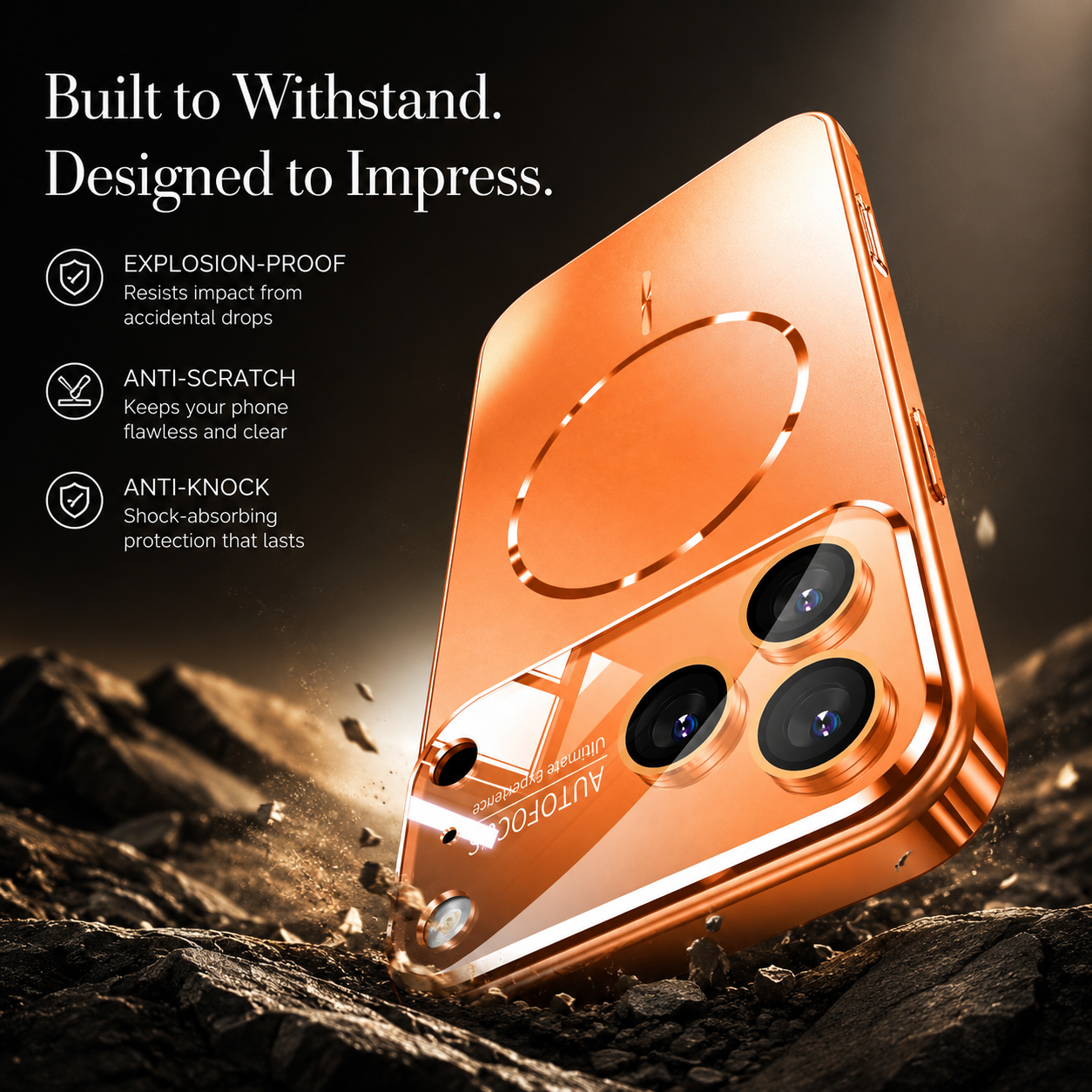 Premium iPhone Case MagSafe Compatible Magnetic Protective Cover Camera Lens Protection Shockproof Ultra Thin Matte Anti Fingerprint Hard Back