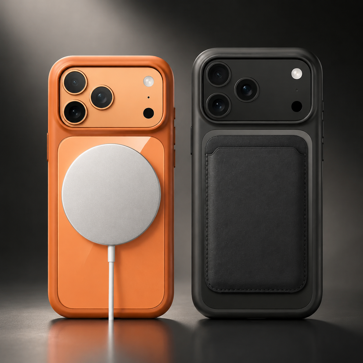 Premium iPhone Case MagSafe Compatible Magnetic Protective Cover Clear Transparent Back Shockproof Armor Camera Control Button Anti Scratch Texture