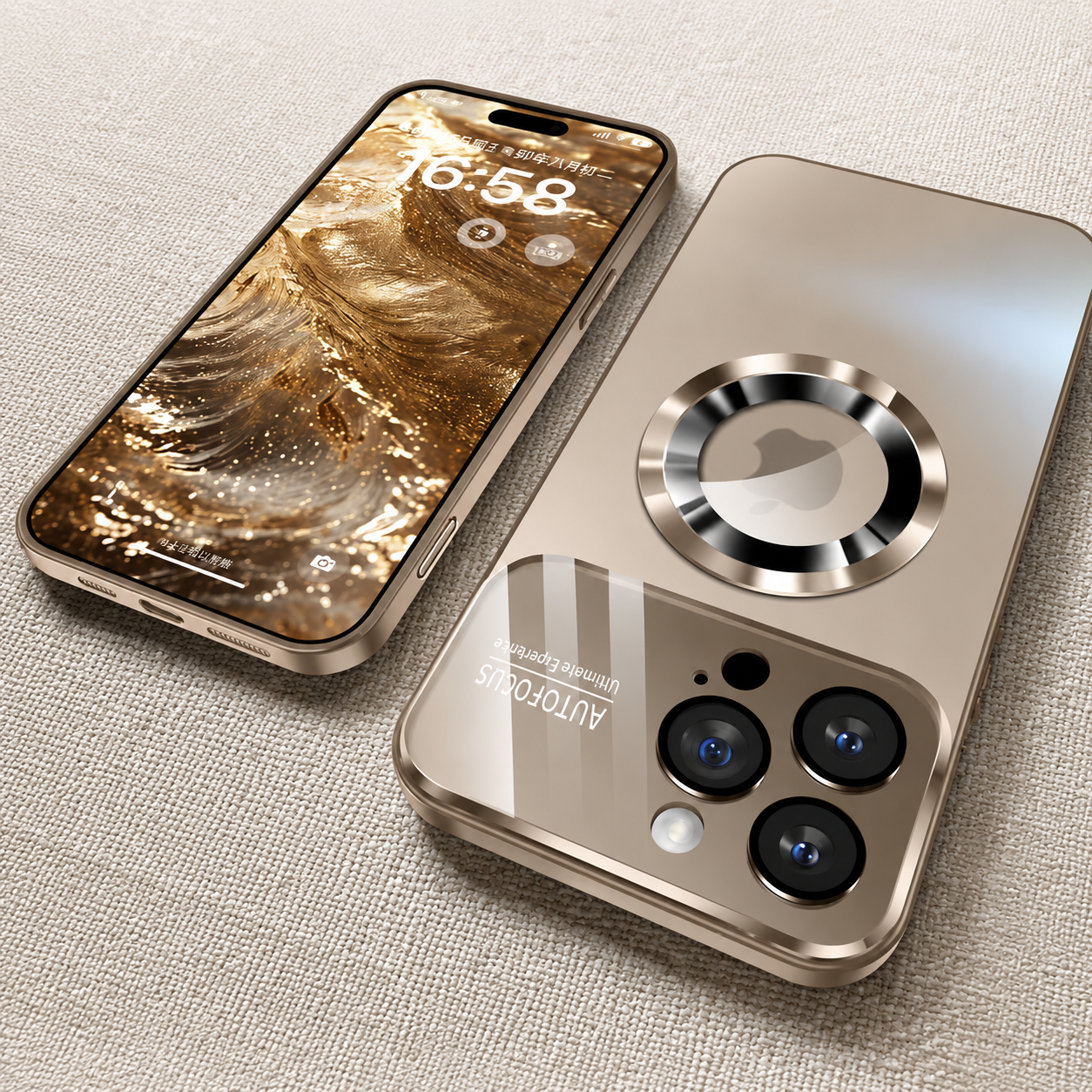 Premium iPhone Case MagSafe Compatible Magnetic Protective Cover Matte Finish Shockproof PC TPU Construction Camera Lens Guard Slim Durable Design