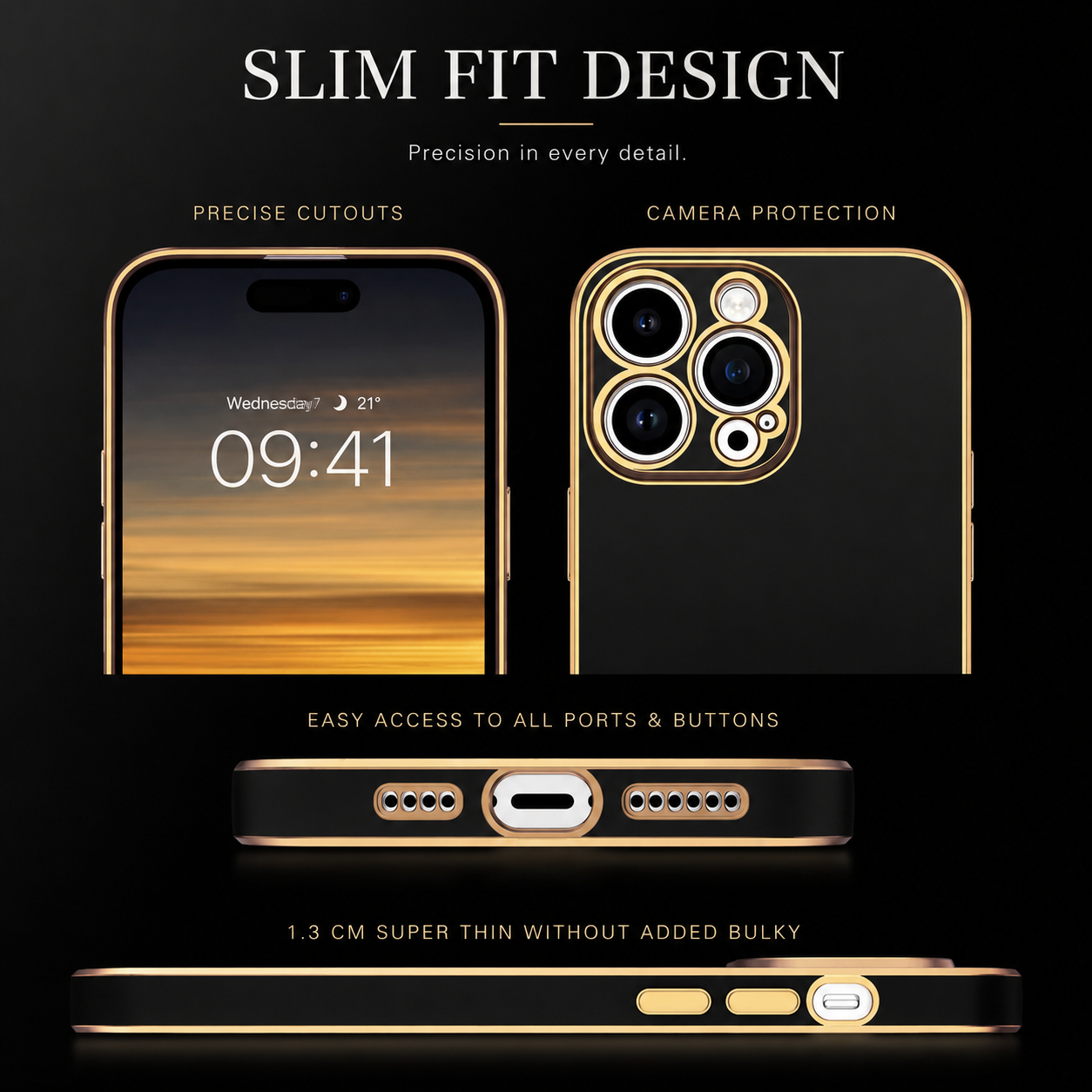Premium iPhone Case MagSafe Compatible Magnetic Protective Cover Matte Silicone Electroplated Frame Shockproof Camera Lens Guard Wireless Charging