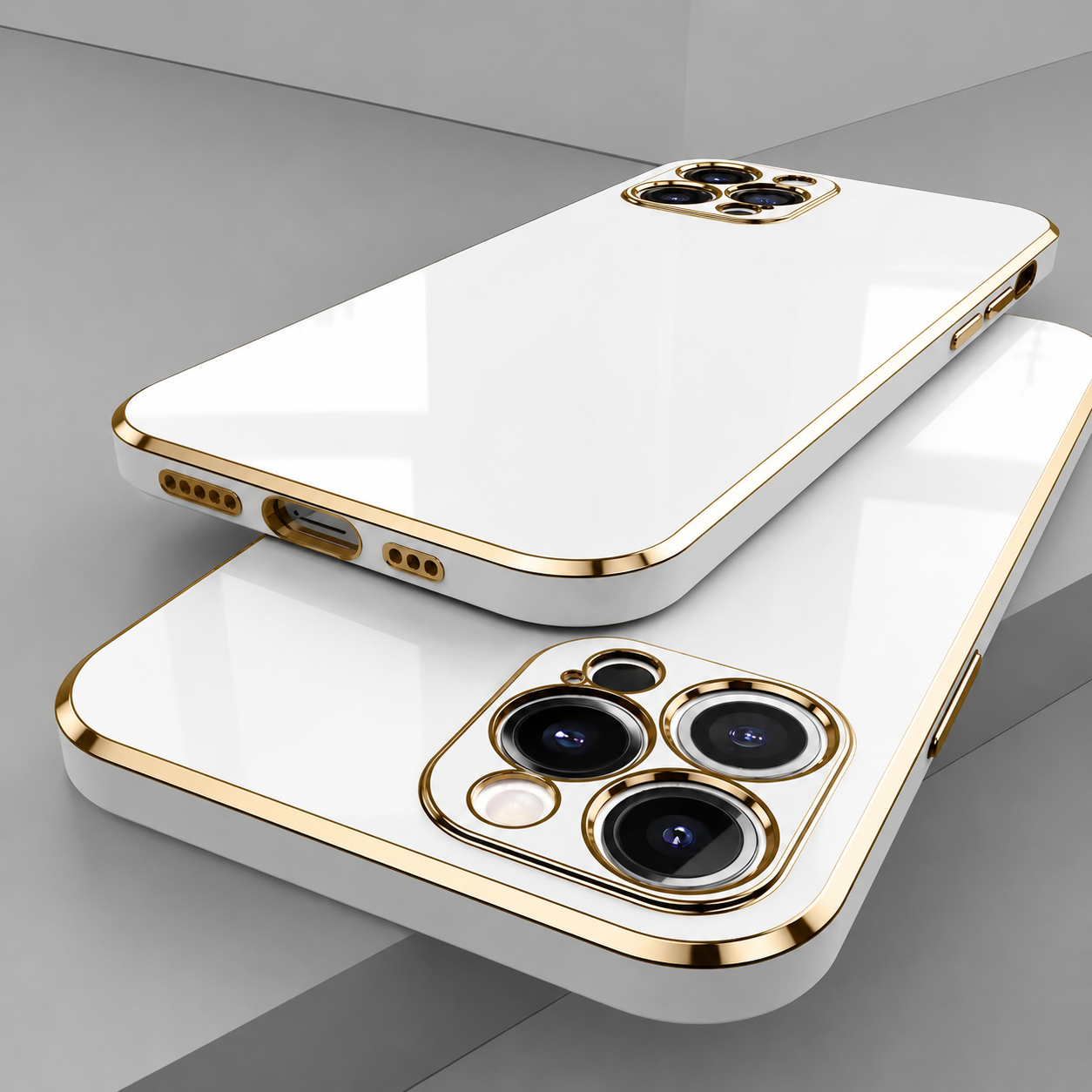 Premium iPhone Case MagSafe Compatible Magnetic Protective Cover Matte Silicone Electroplated Frame Shockproof Camera Lens Guard Wireless Charging
