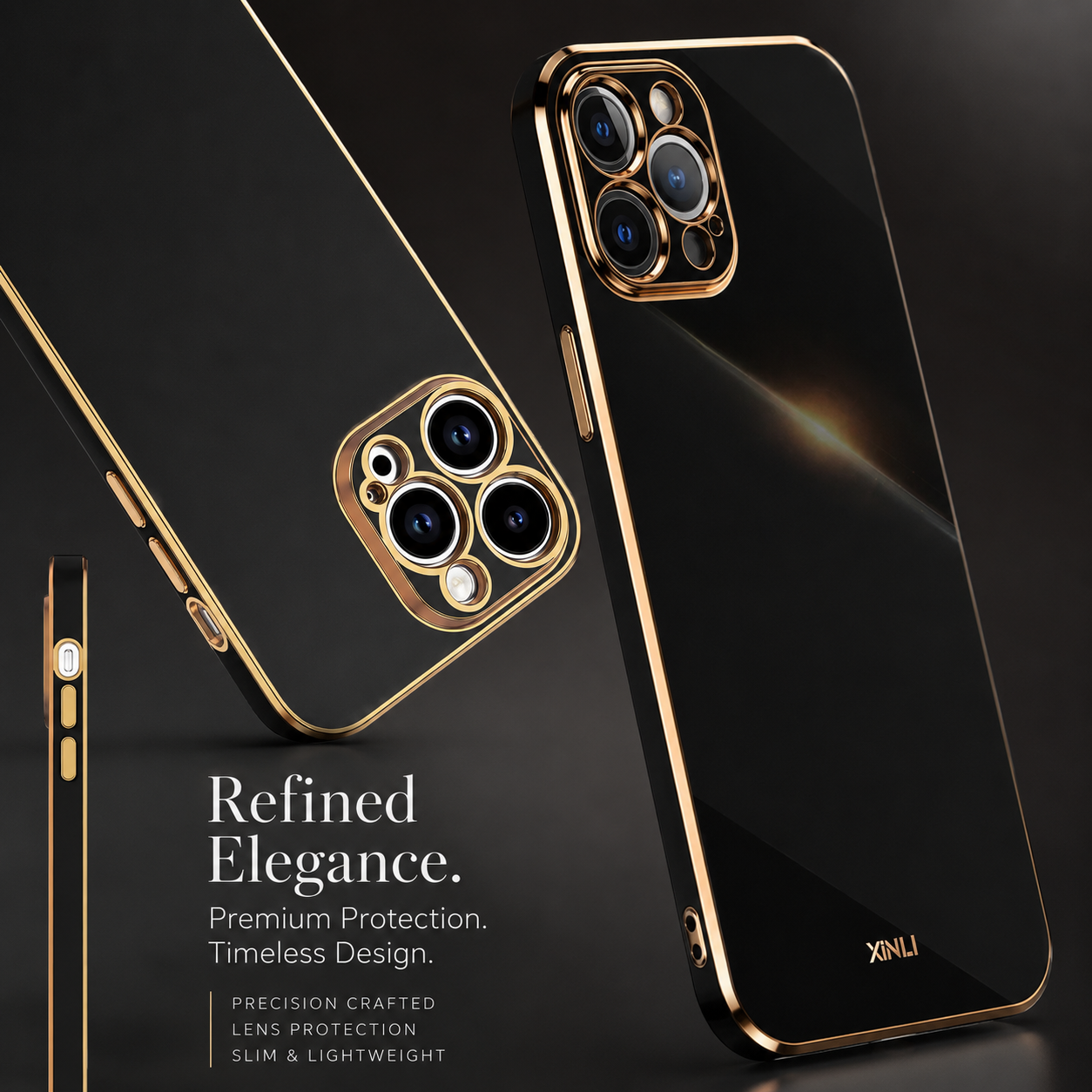 Premium iPhone Case MagSafe Compatible Magnetic Protective Cover Matte Silicone Electroplated Frame Shockproof Camera Lens Guard Wireless Charging
