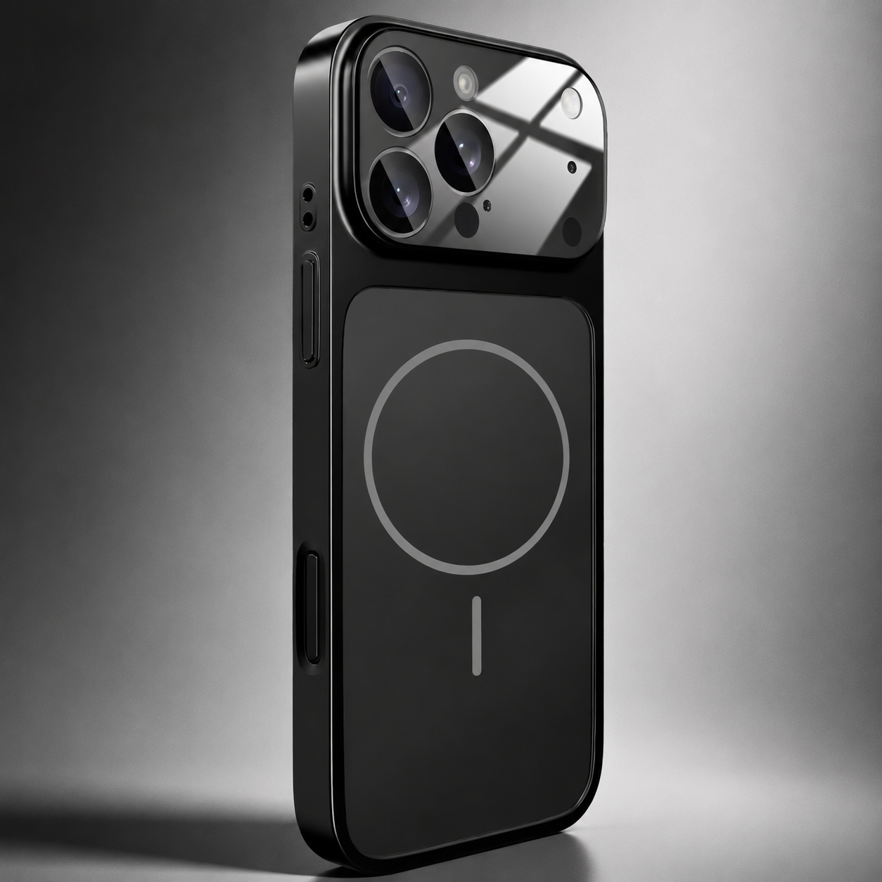Premium iPhone Case MagSafe Compatible Magnetic Protective Cover Nano Matte Glass Back Shockproof Armor Frame Camera Lens Guard Anti Fingerprint