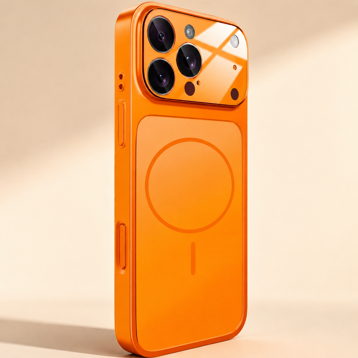 Premium iPhone Case MagSafe Compatible Magnetic Protective Cover Nano Matte Glass Back Shockproof Armor Frame Camera Lens Guard Anti Fingerprint