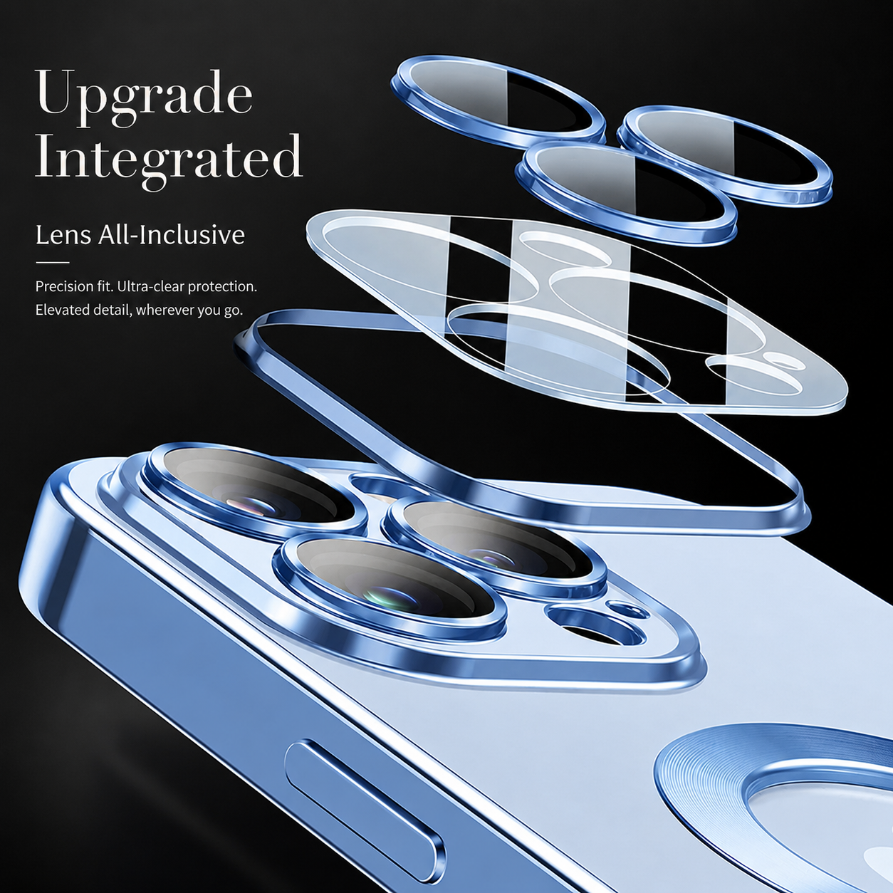Premium iPhone Case MagSafe Compatible Magnetic Protective Cover Plating Frame TPU Shockproof Camera Lens Guard Scratch Resistant Finish Texture