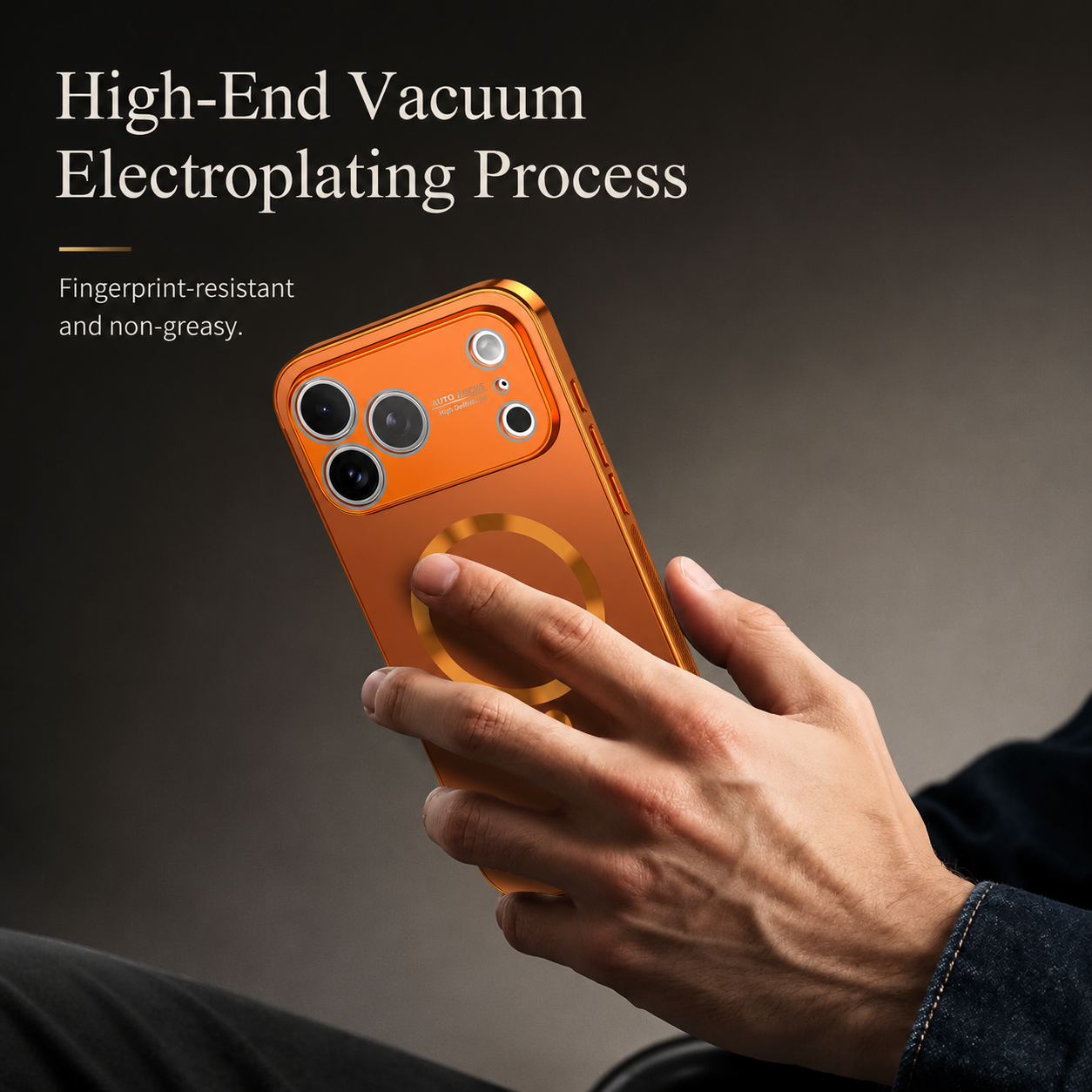 Premium iPhone Case MagSafe Compatible Magnetic Protective Cover Shockproof Aluminum Frame Electroplated Finish Matte Back Camera Lens Guard Wireless Charging