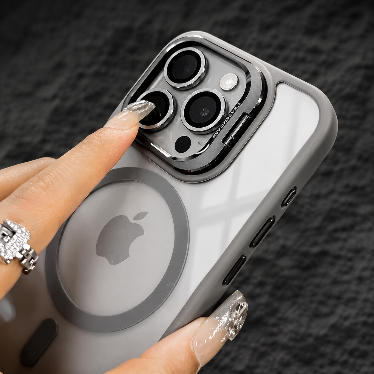 Premium iPhone Case MagSafe Compatible Magnetic Protective Cover Shockproof Bumper Camera Lens Guard Full Body Defense Wireless Charging Durable