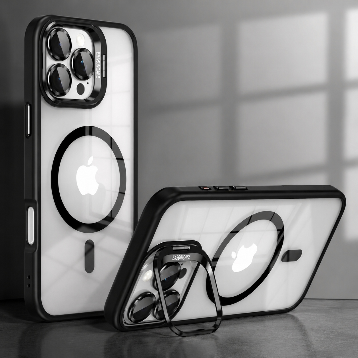 Premium iPhone Case MagSafe Compatible Magnetic Protective Cover Shockproof Bumper Camera Lens Guard Full Body Defense Wireless Charging Durable