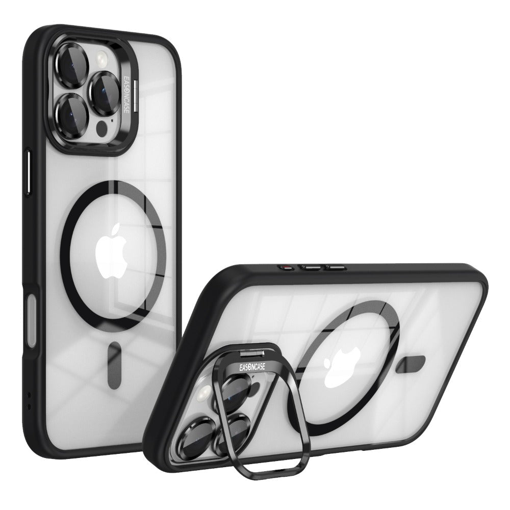 Premium iPhone Case MagSafe Compatible Magnetic Protective Cover Shockproof Bumper Camera Lens Guard Full Body Defense Wireless Charging Durable