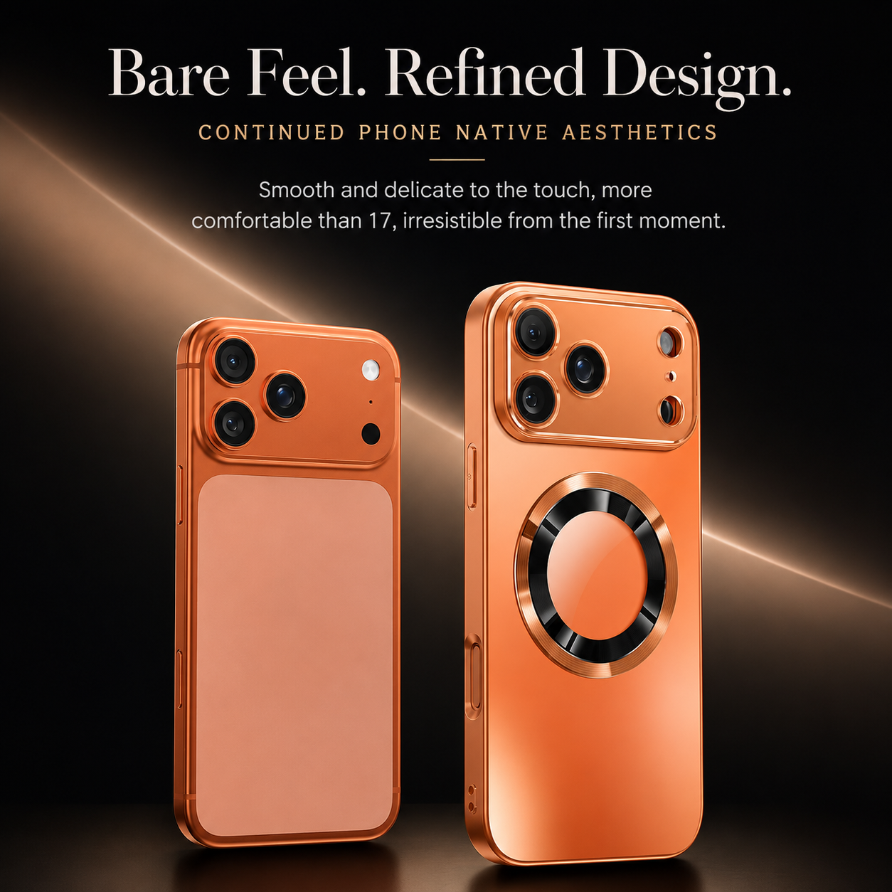 Premium iPhone Case MagSafe Compatible Magnetic Protective Cover Titanium Metallic Matte Finish Camera Lens Protection Shockproof Ultra Thin Design