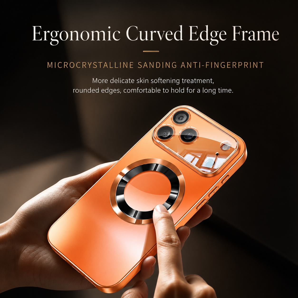Premium iPhone Case MagSafe Compatible Magnetic Protective Cover Titanium Metallic Matte Finish Camera Lens Protection Shockproof Ultra Thin Design