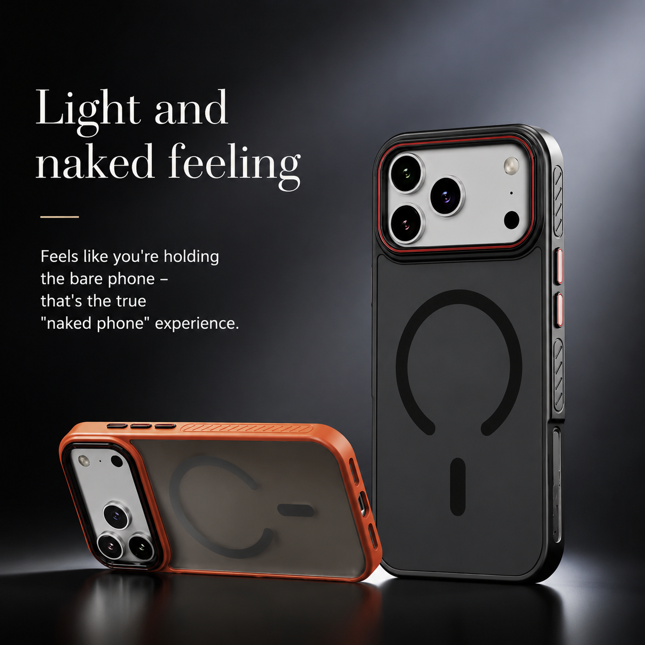 Premium iPhone Case MagSafe Compatible Magnetic Protective Cover Transparent Matte Back Shockproof Frame Camera Lens Guard Anti Fingerprint Design