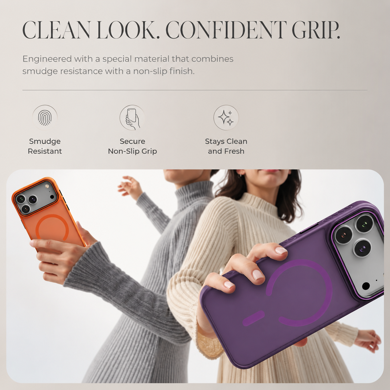 Premium iPhone Case MagSafe Compatible Magnetic Protective Cover Transparent Matte Back Shockproof Frame Camera Lens Guard Anti Fingerprint Design
