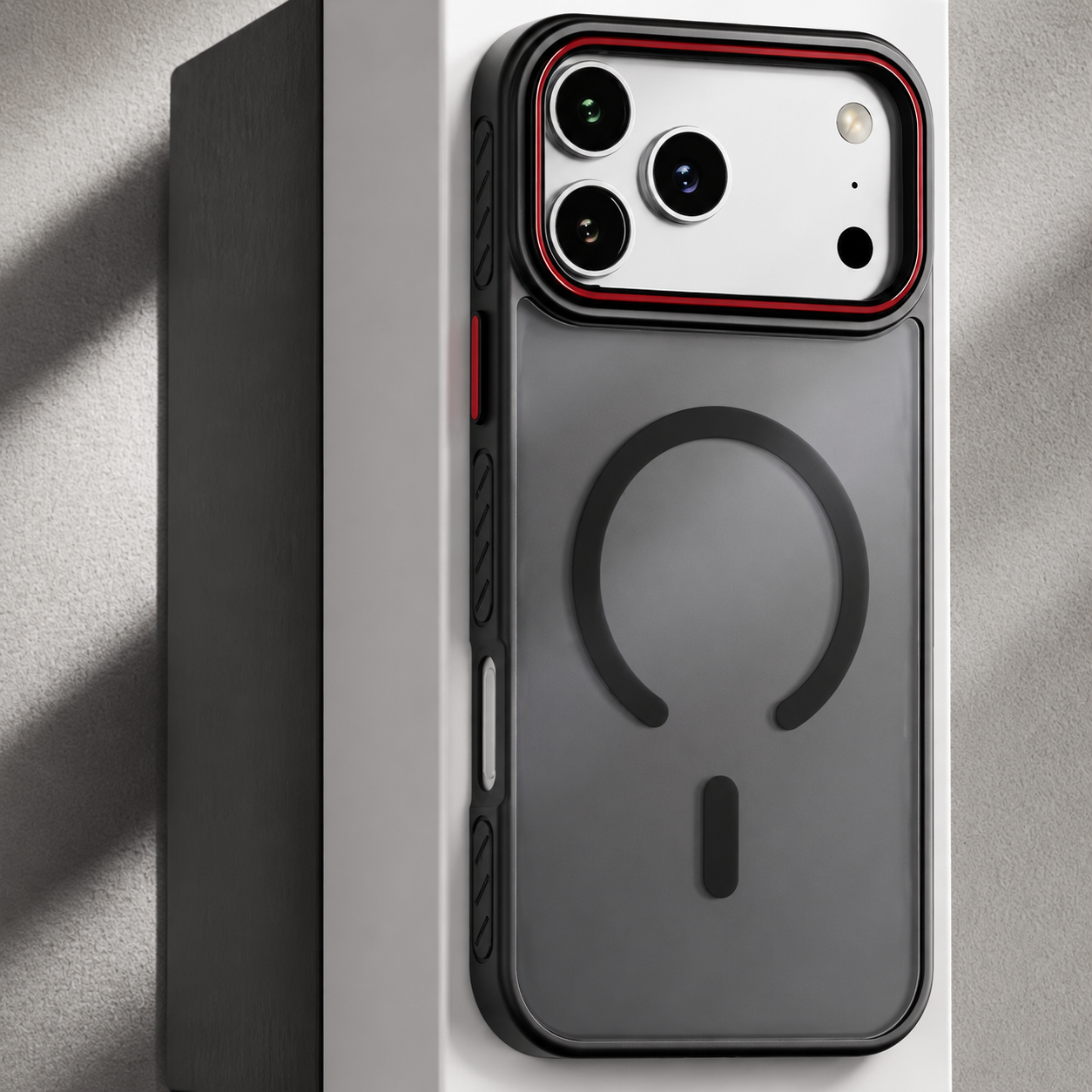 Premium iPhone Case MagSafe Compatible Magnetic Protective Cover Transparent Matte Back Shockproof Frame Camera Lens Guard Anti Fingerprint Design