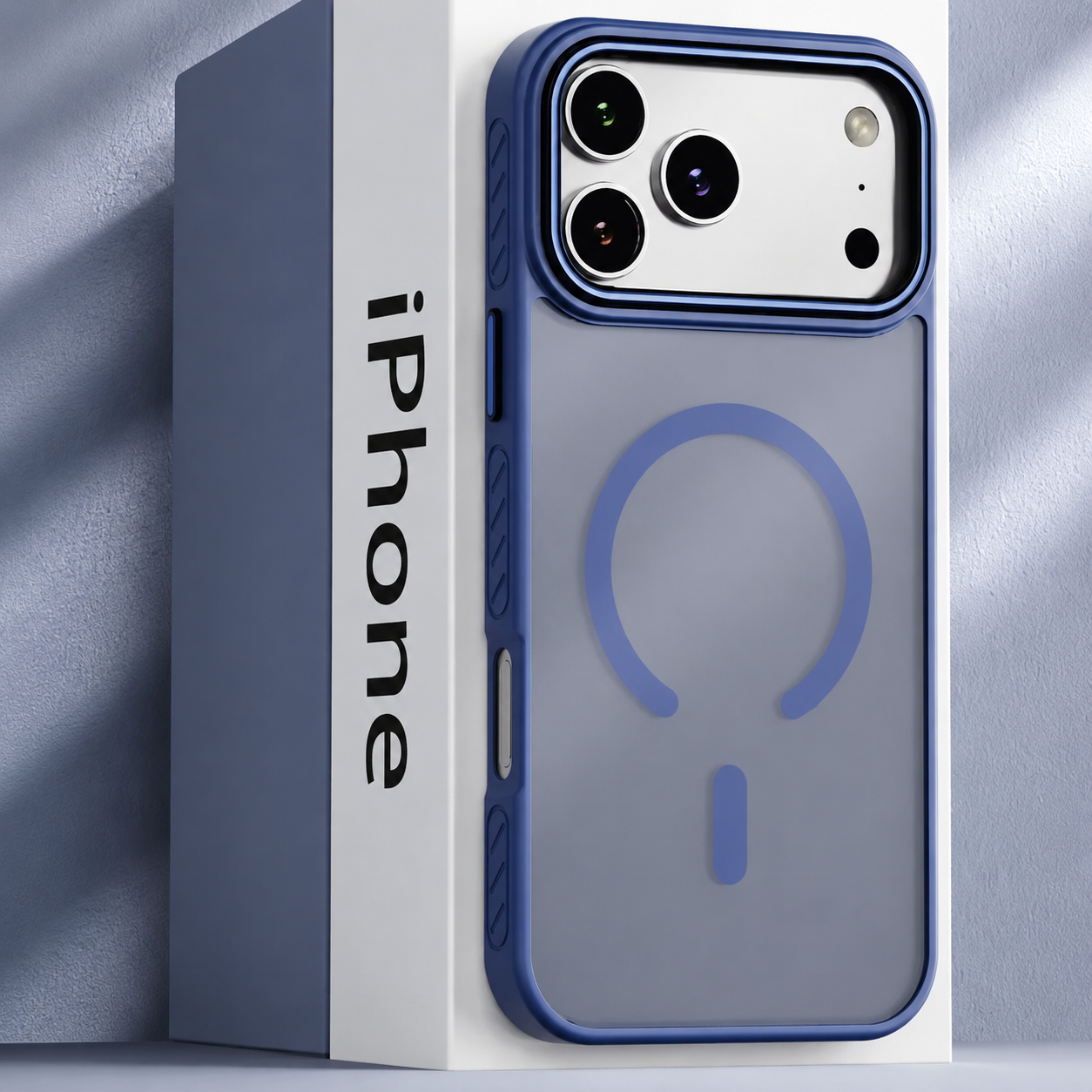 Premium iPhone Case MagSafe Compatible Magnetic Protective Cover Transparent Matte Back Shockproof Frame Camera Lens Guard Anti Fingerprint Design