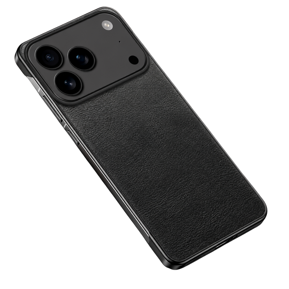 Premium iPhone Case MagSafe Compatible PU Leather Cover Camera Lens Protection Ultra Thin Frameless Shockproof Anti Fall Non Slip Matte Design