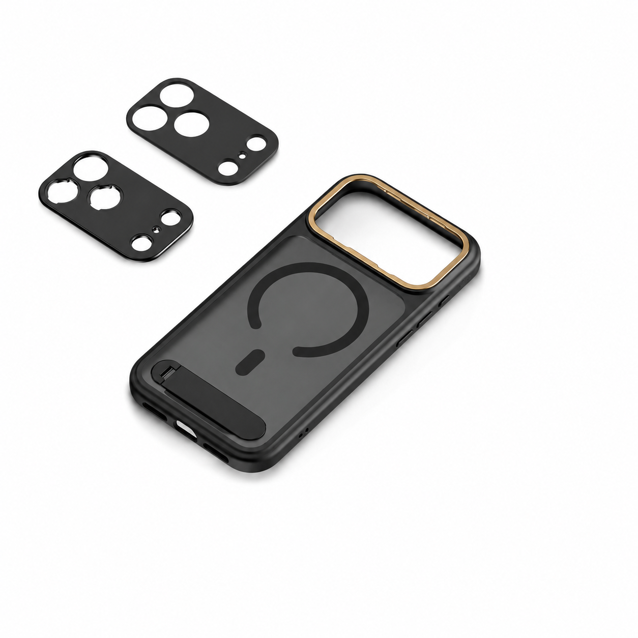 Premium iPhone Case MagSafe Compatible Photography Design with Camera Lens Protection, Filter Mount Support, Kickstand Function, Shockproof Construction