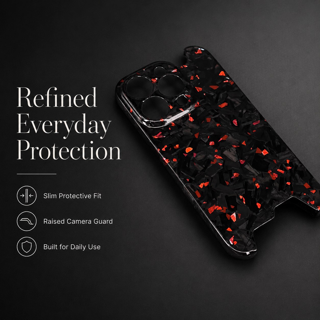 Premium iPhone Case MagSafe Compatible Real Carbon Fiber Aramid Cover Camera Lens Protection Shockproof Anti Scratch Lightweight Protective Design
