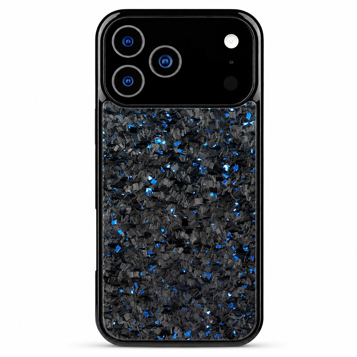 Premium iPhone Case MagSafe Compatible Real Forged Carbon Fiber Finish, TPU Hybrid Structure, Shock Resistant Non Slip Full Coverage Design