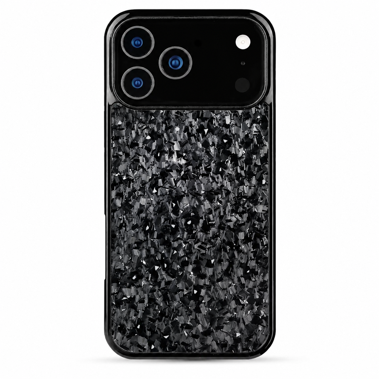 Premium iPhone Case MagSafe Compatible Real Forged Carbon Fiber Finish, TPU Hybrid Structure, Shock Resistant Non Slip Full Coverage Design