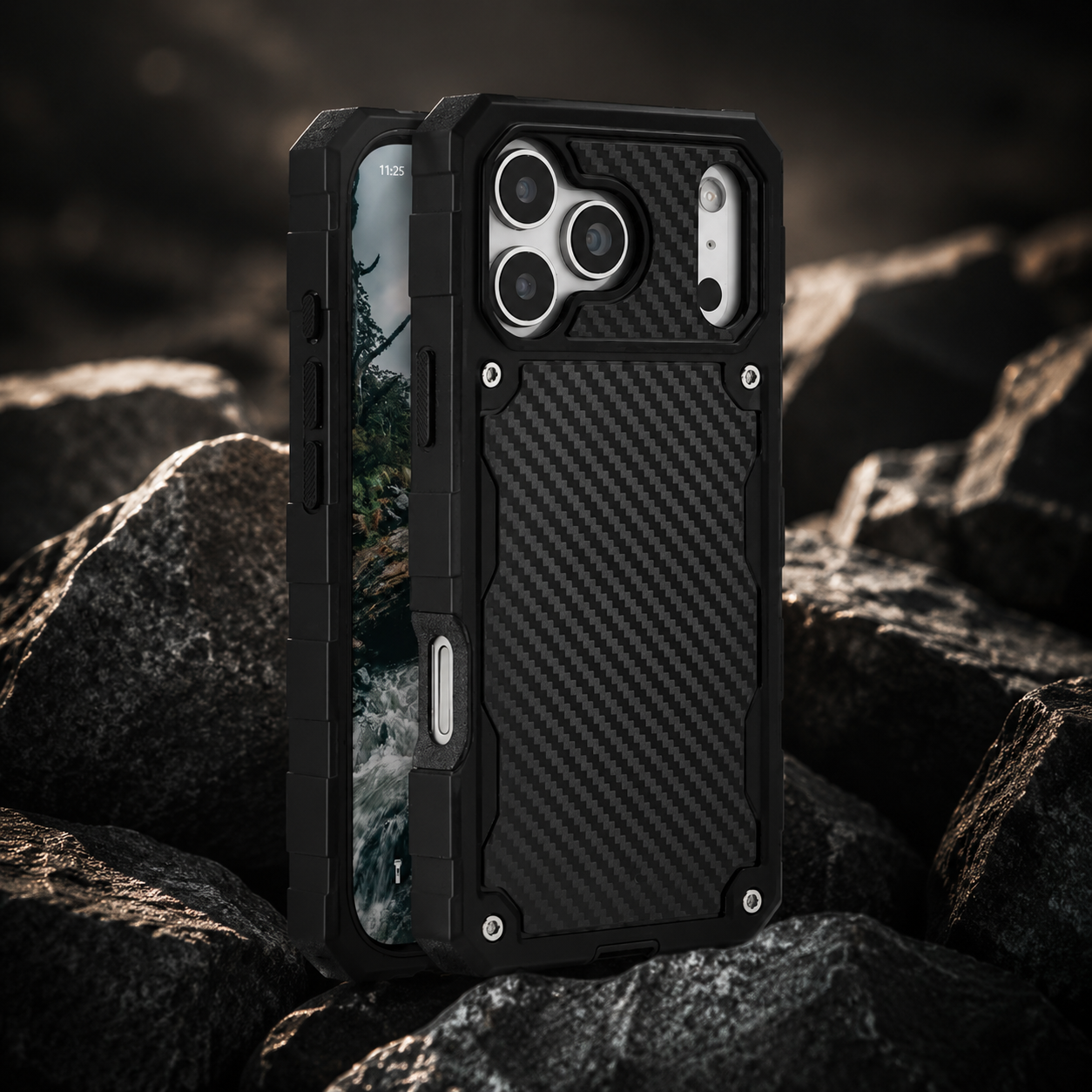 Premium iPhone Case MagSafe Compatible Rugged Protective Cover Shockproof Camera Protection Heavy Duty Anti Scratch Non Slip Grip Full Coverage