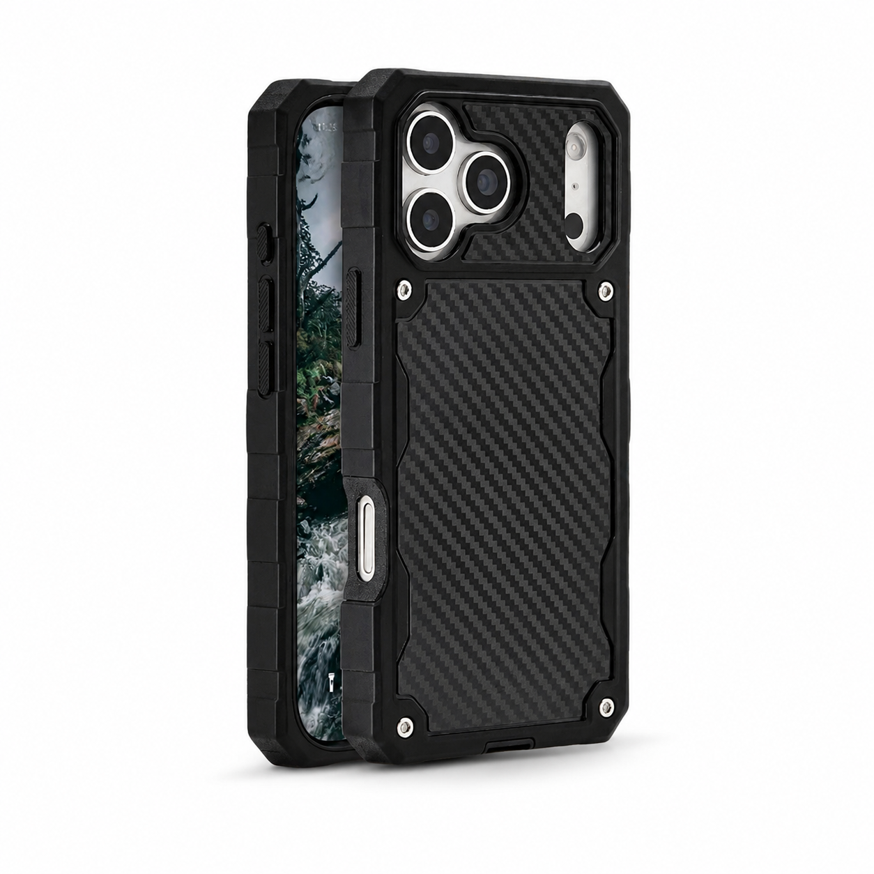 Premium iPhone Case MagSafe Compatible Rugged Protective Cover Shockproof Camera Protection Heavy Duty Anti Scratch Non Slip Grip Full Coverage