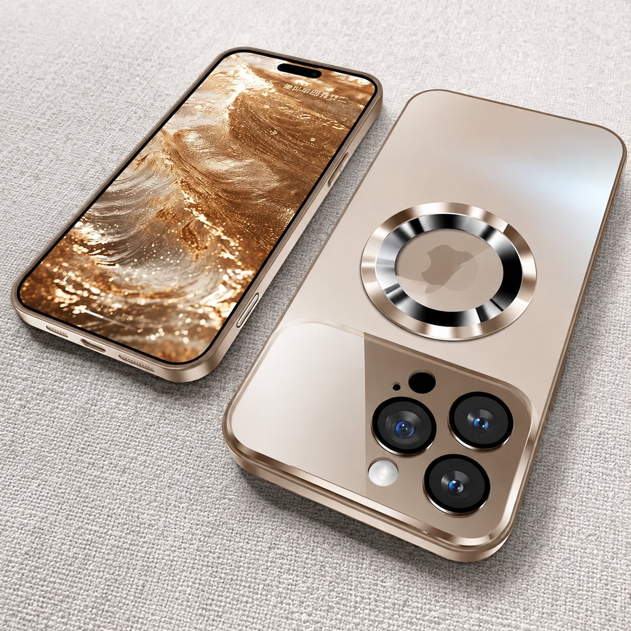 Premium iPhone Case MagSafe Compatible Shockproof Cover Glass Camera Lens Protection Slim Anti-Fingerprint Magnetic Wireless Charging Protective Back Full Coverage