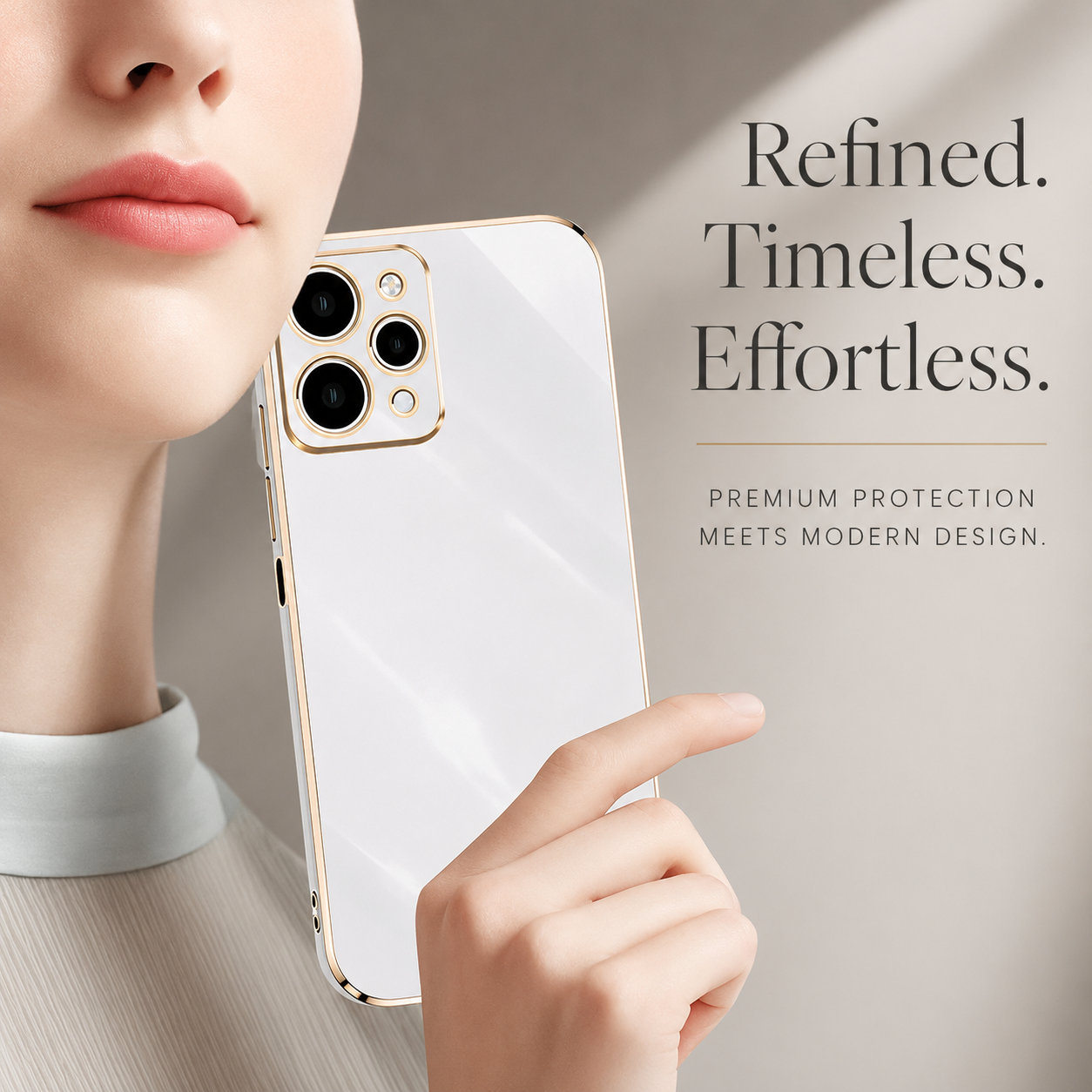 Premium iPhone Case MagSafe Compatible Silicone Protective Cover Camera Lens Protection Shockproof Glossy Square Texture Slim Lightweight Design