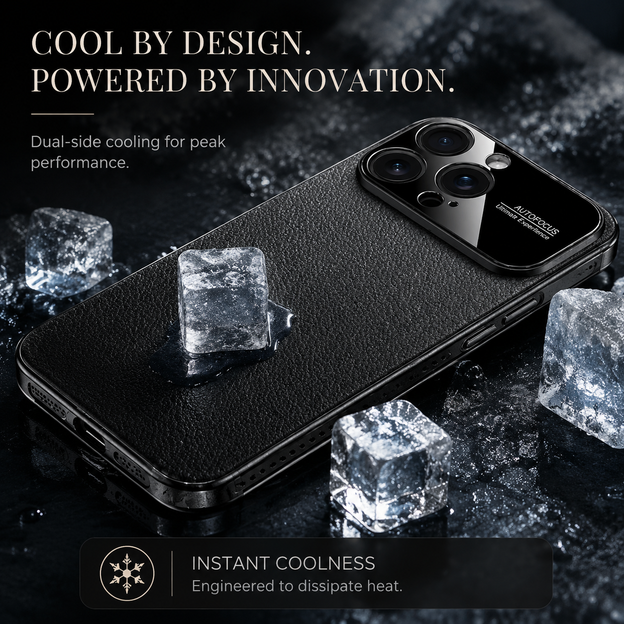 Premium iPhone Case MagSafe Compatible Solid-Color Leather Border Cover Shockproof Anti-Fingerprint Heat-Dissipation Bumper Large Camera Window Non-Slip Design