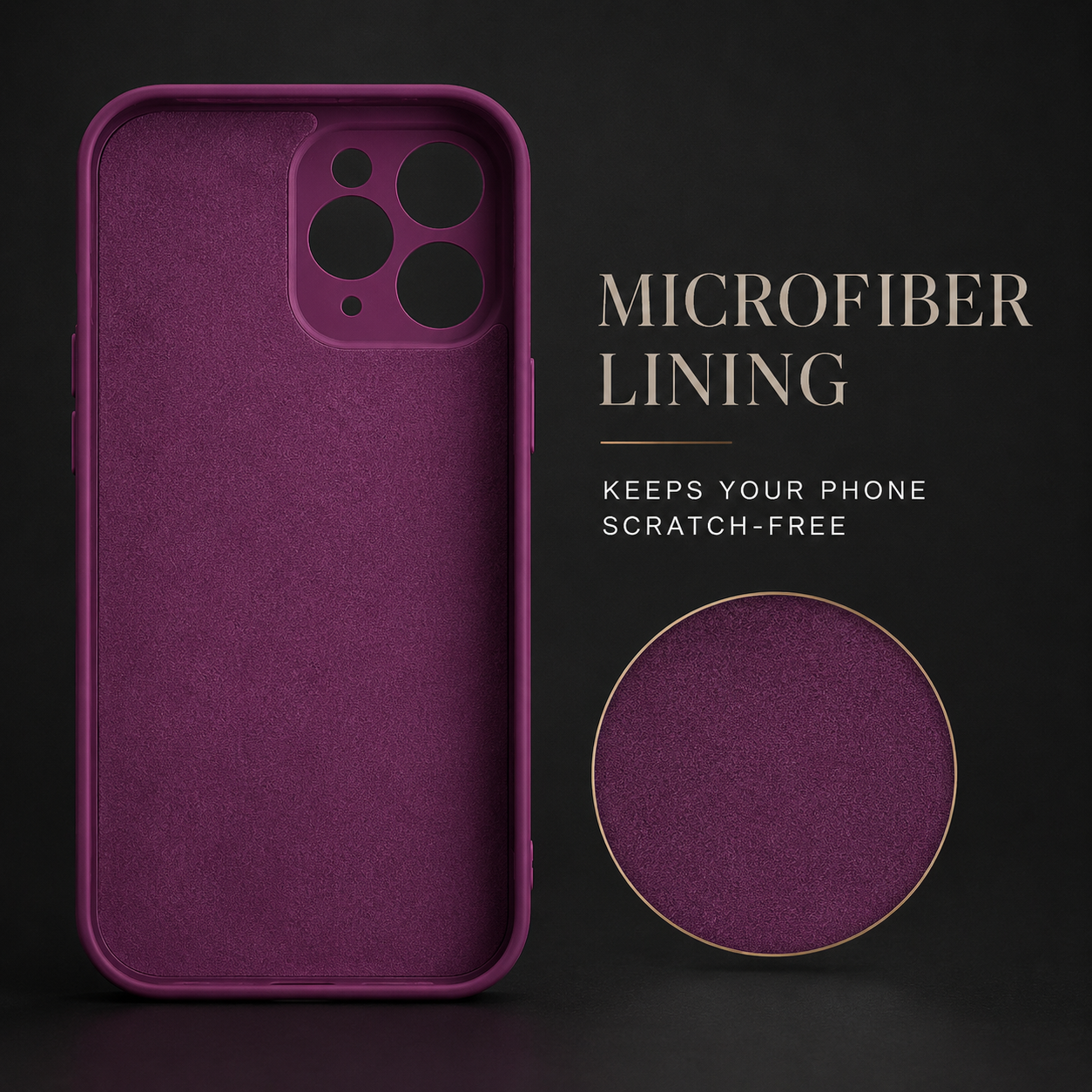 Premium iPhone Case MagSafe Compatible Square Liquid Silicone Design with Camera Lens Protection, Shockproof Construction, Slim Lightweight Profile