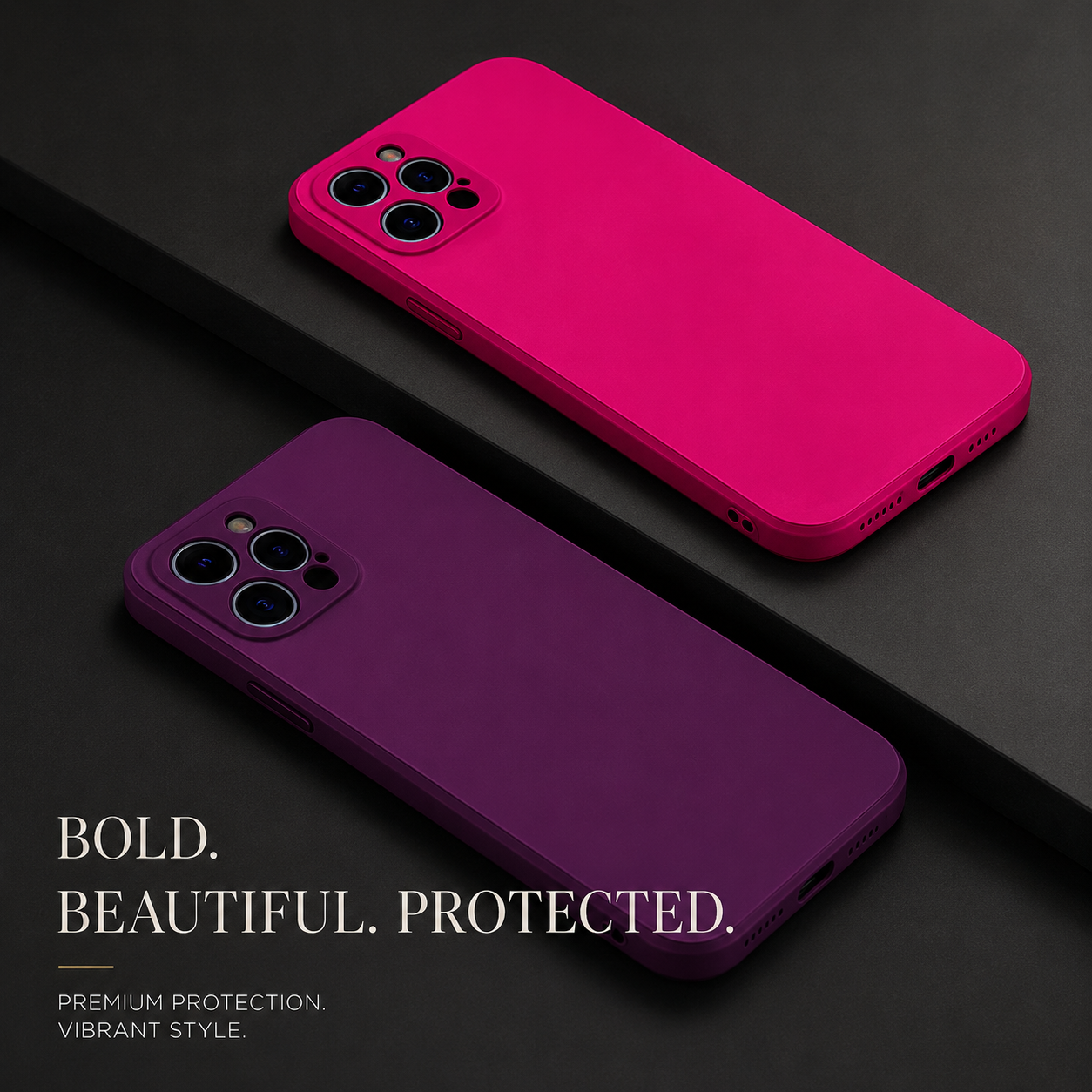 Premium iPhone Case MagSafe Compatible Square Liquid Silicone Design with Camera Lens Protection, Shockproof Construction, Slim Lightweight Profile